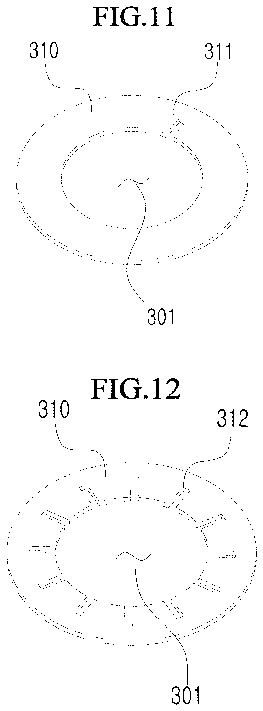 Patent US12305687 Figure 7 – L-shaped bolt fastening structure using hole guard
