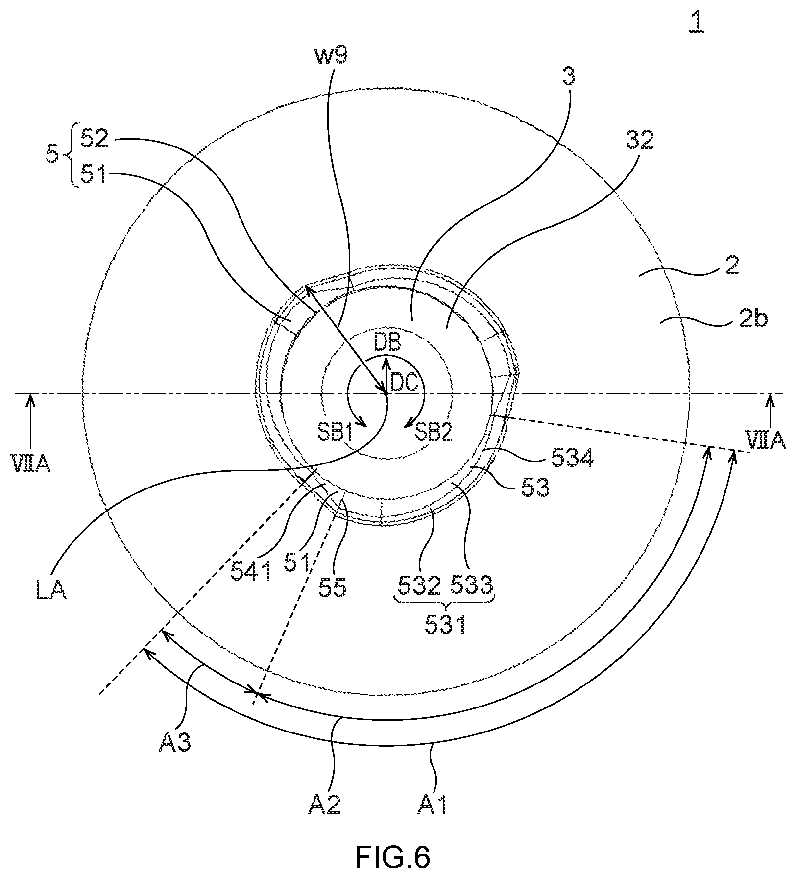 Patent US12305688 Figure 6 – Bolt for centering components relative to each other