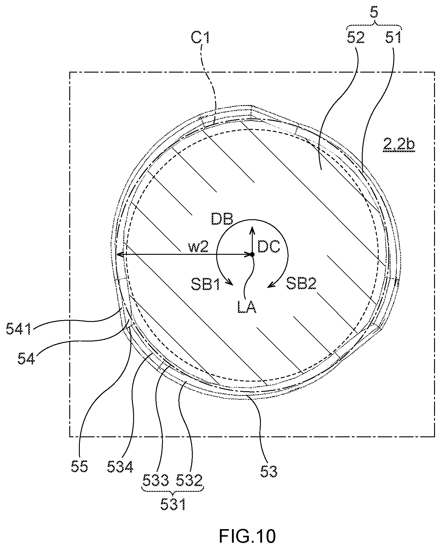 Patent US12305688 Figure 9 – Bolt for centering components relative to each other