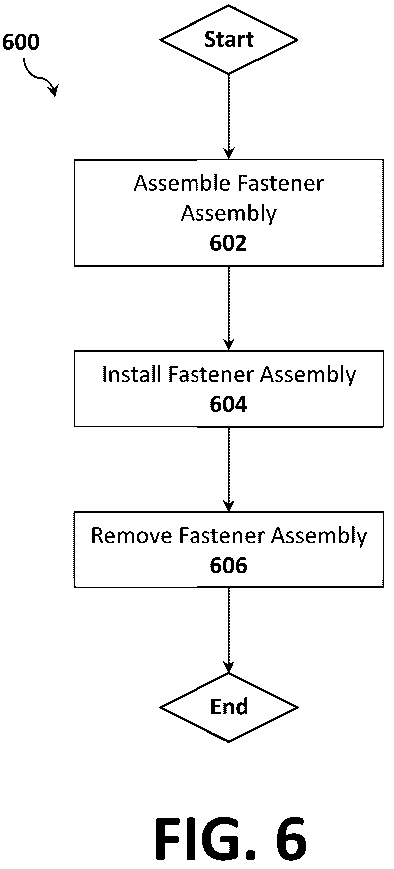 Patent US12305689 Figure 9 – Isolating blind hole fastener