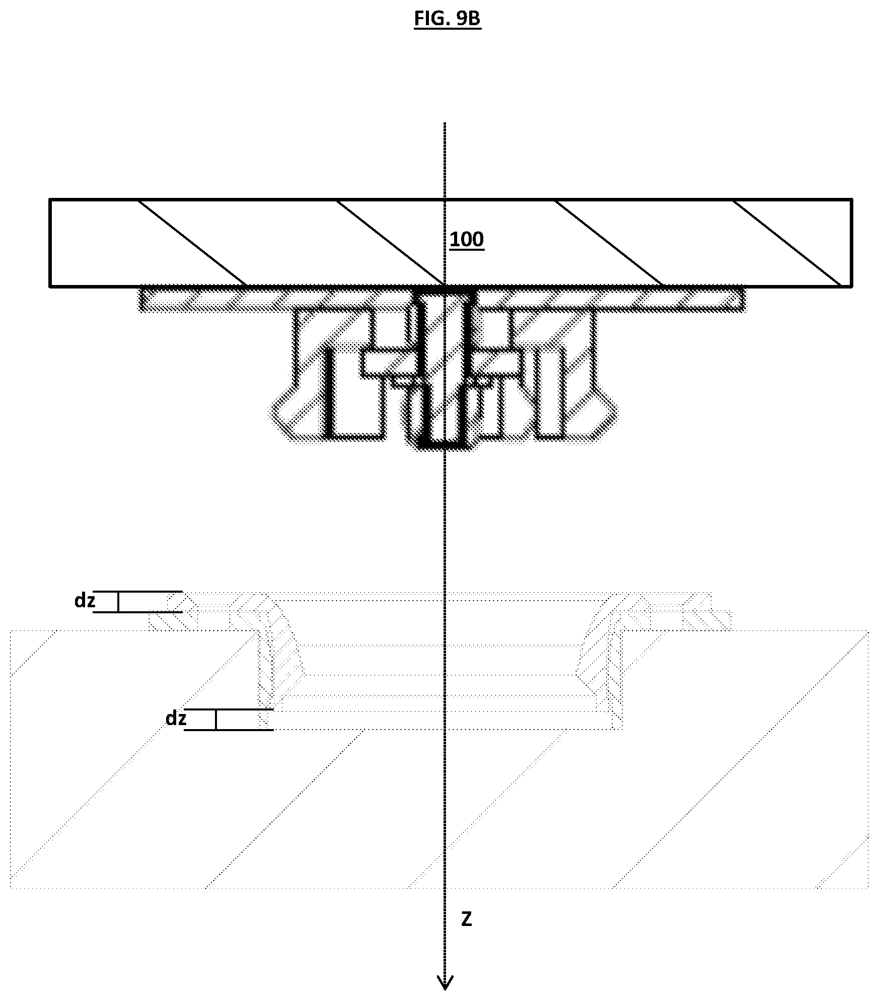 Patent US12305693 Figure 10 – Pressure fixing device of panel-works, in particular covering panels in the nautical field