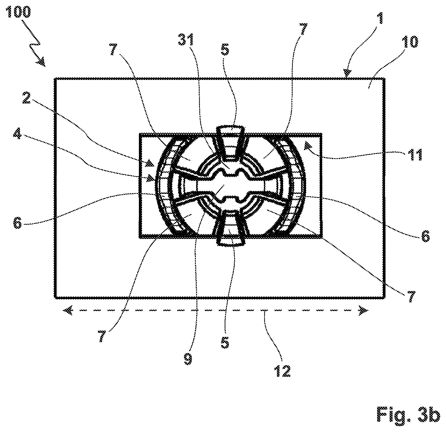 Patent US12305696 Figure 4 – Joining arrangement having a receiving means and a ball joint