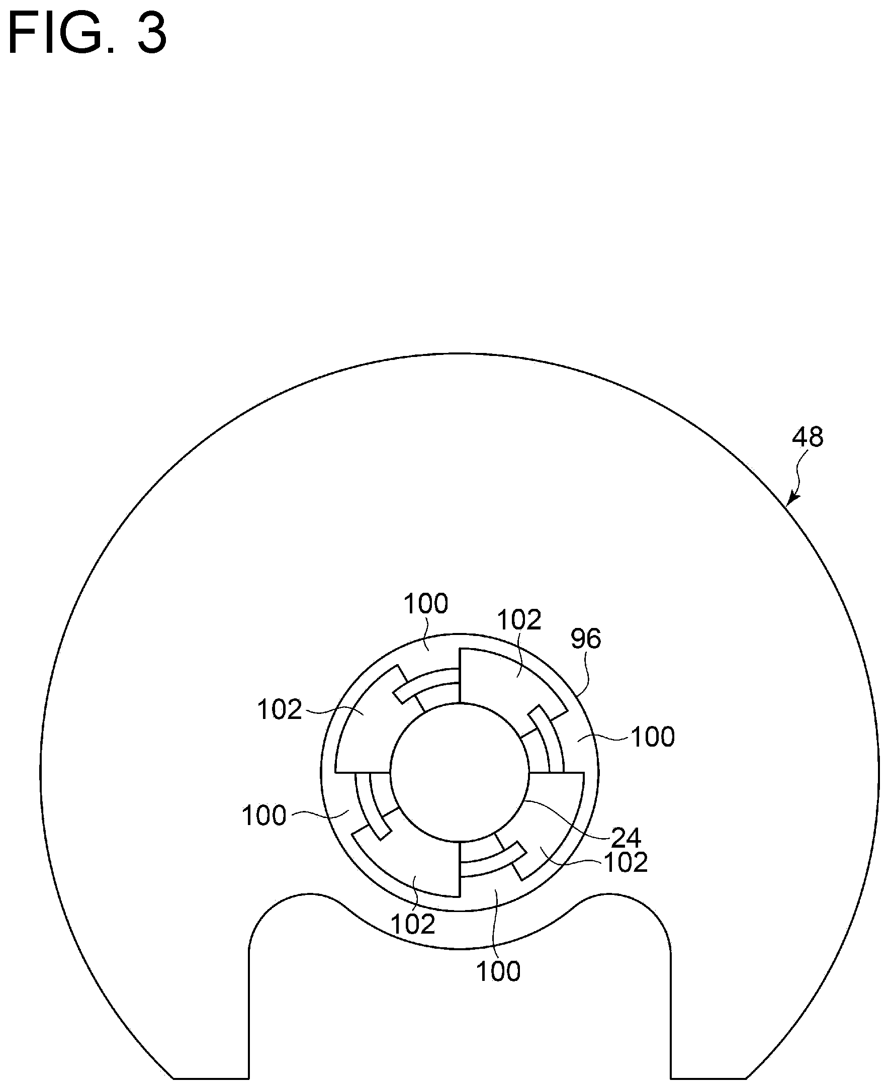 Patent US12305700 Figure 3 – Thrust bearing device and turbocharger