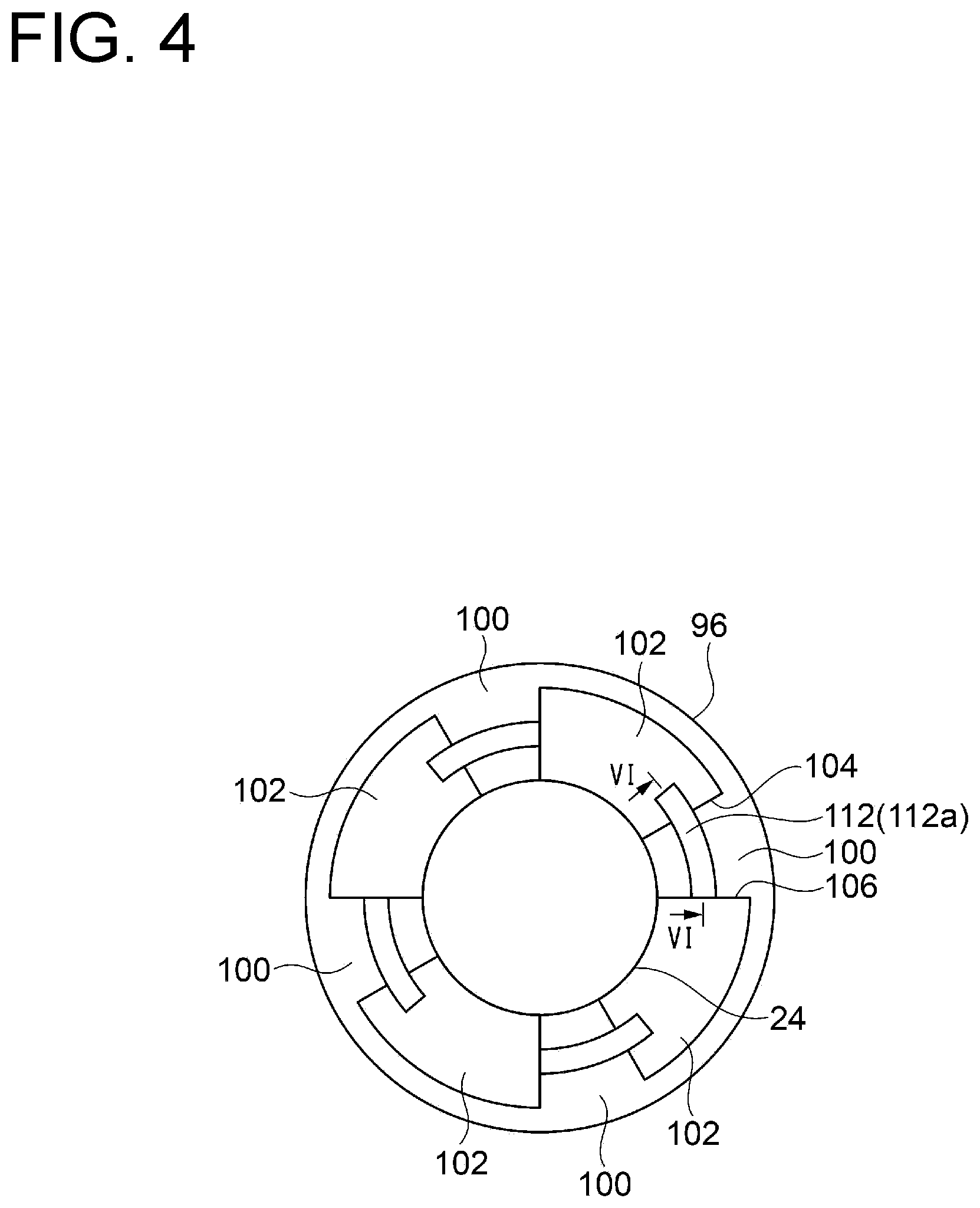 Patent US12305700 Figure 4 – Thrust bearing device and turbocharger