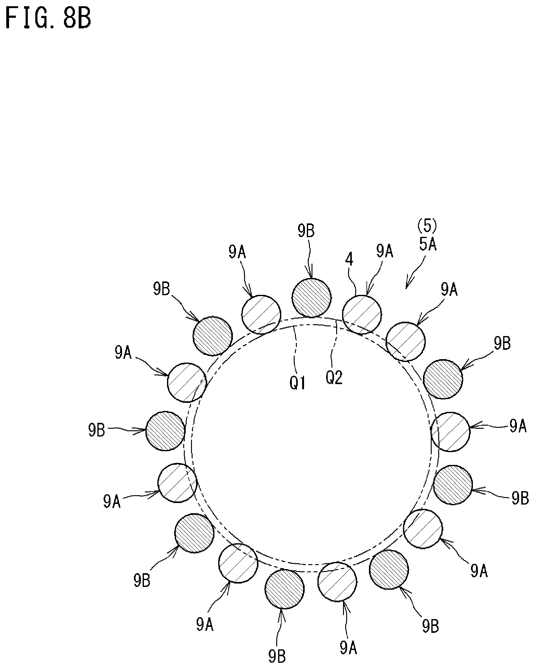 Patent US12305703 Figure 13 – Tapered roller bearing and cage