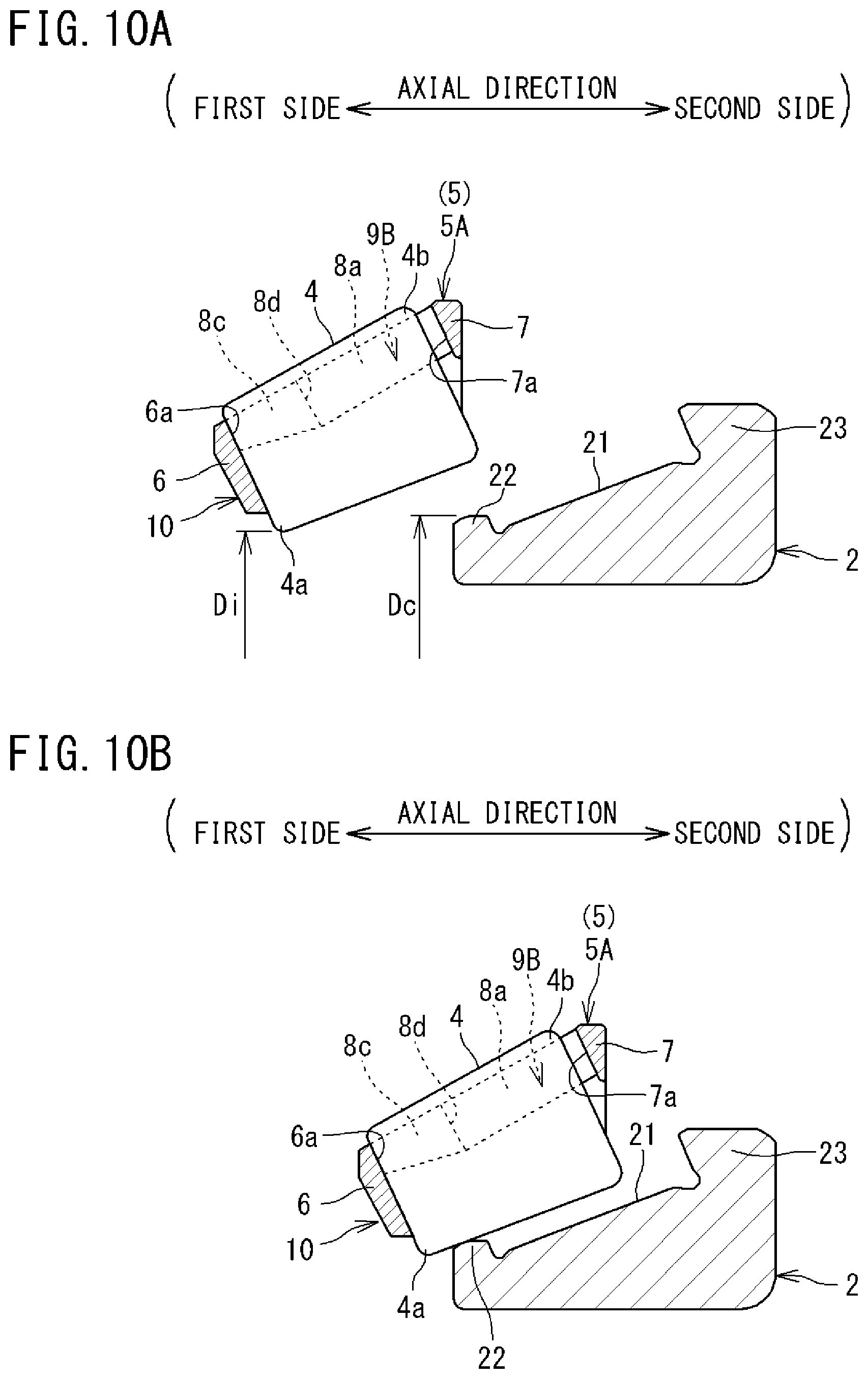 Patent US12305703 Figure 15 – Tapered roller bearing and cage