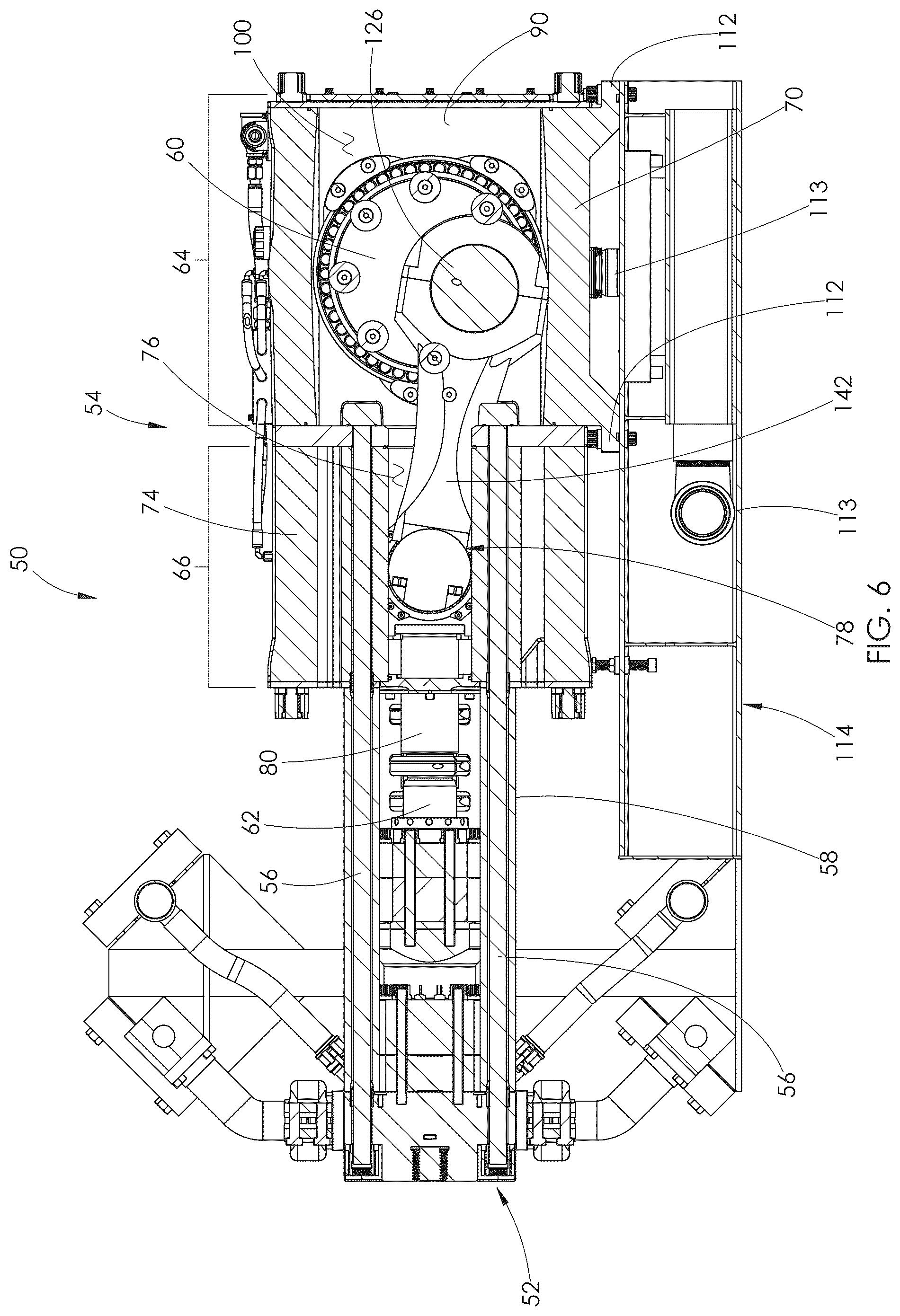 Patent US12305705 Figure 6 – Modular crankshaft