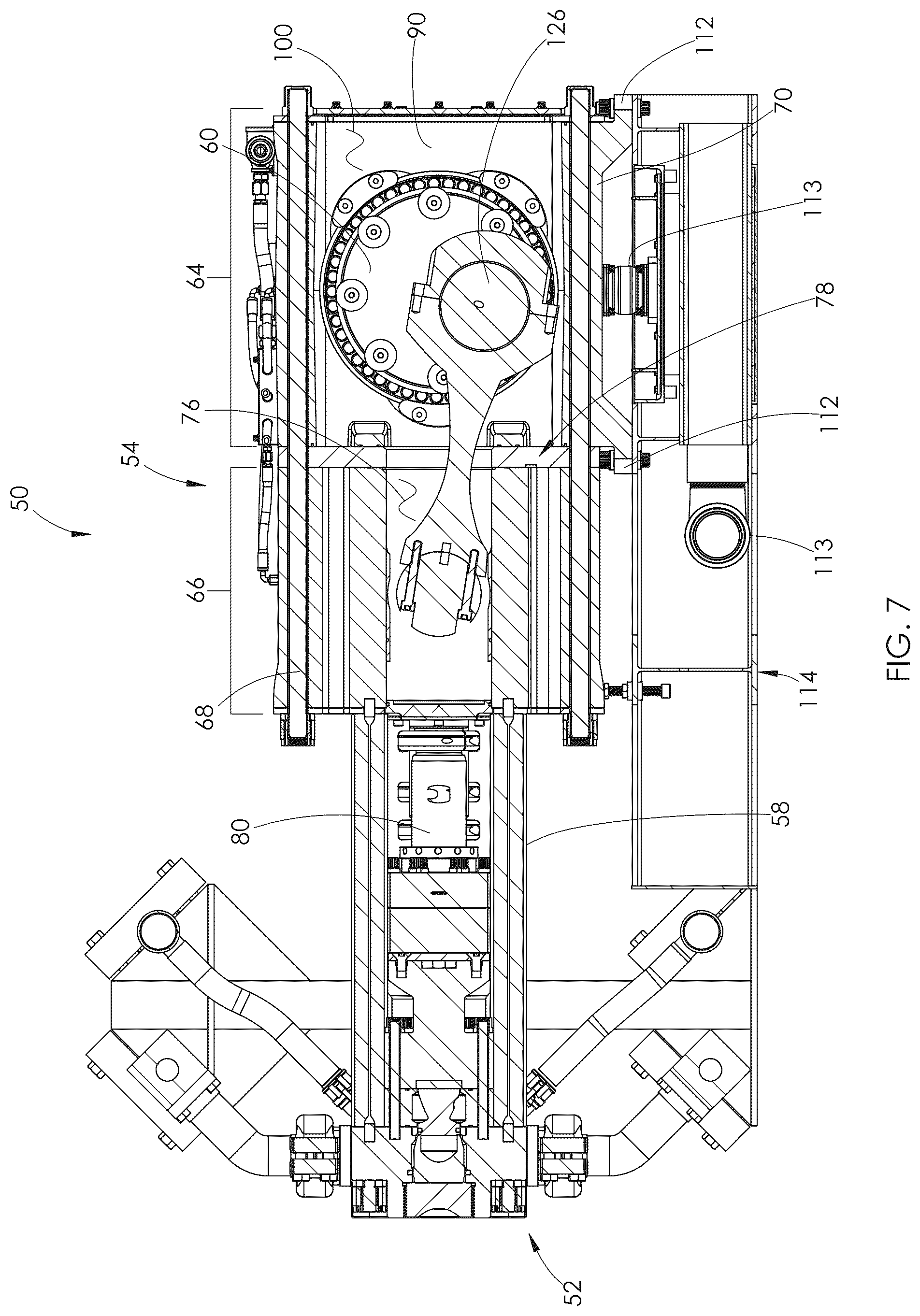 Patent US12305705 Figure 7 – Modular crankshaft