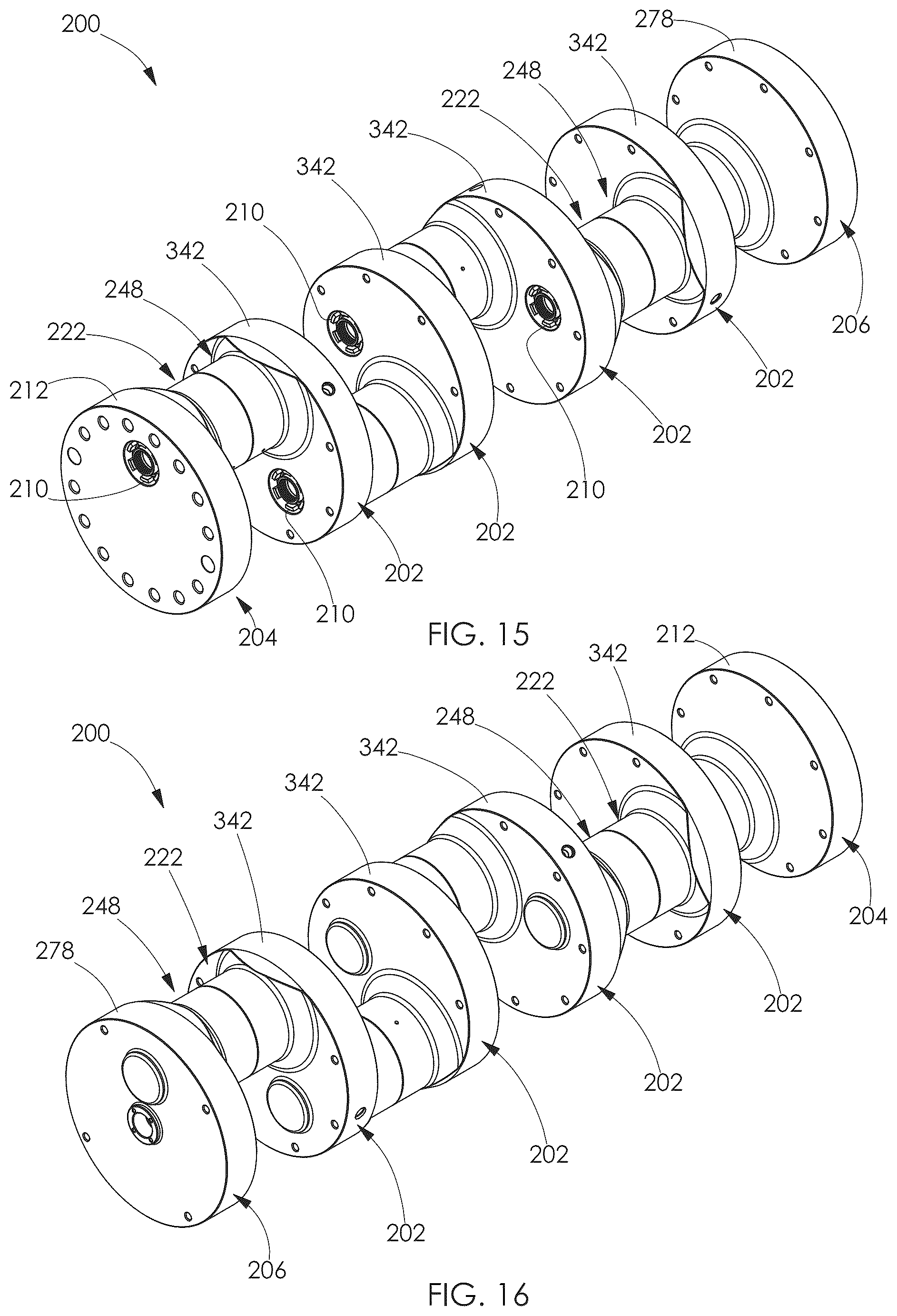 Patent US12305705 Figure 13 – Modular crankshaft