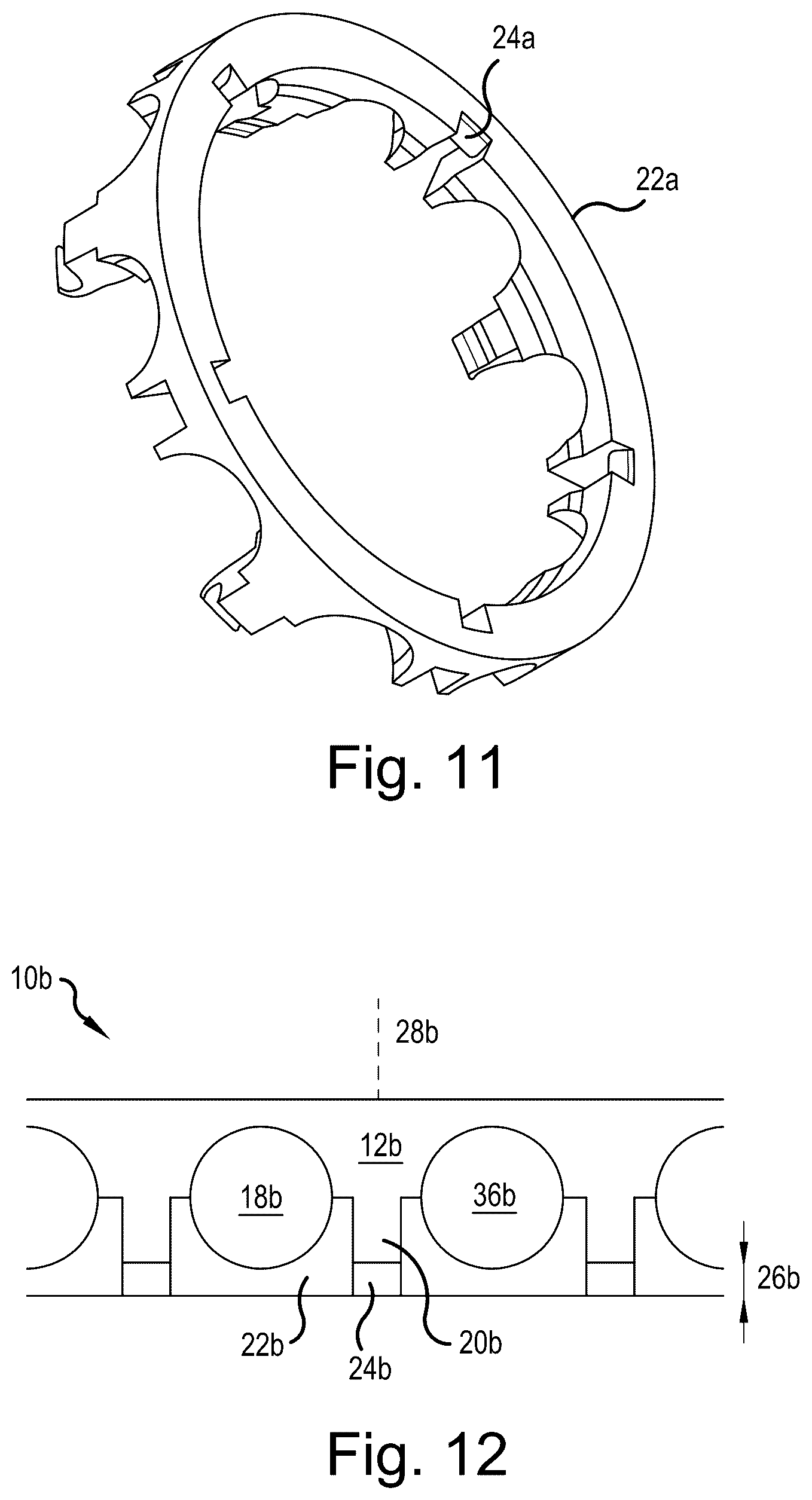 Patent US12305707 Figure 5 – Rolling-element bearing cage, rolling-element bearing, vehicle, and method for assembling a rolling-element bearing cage