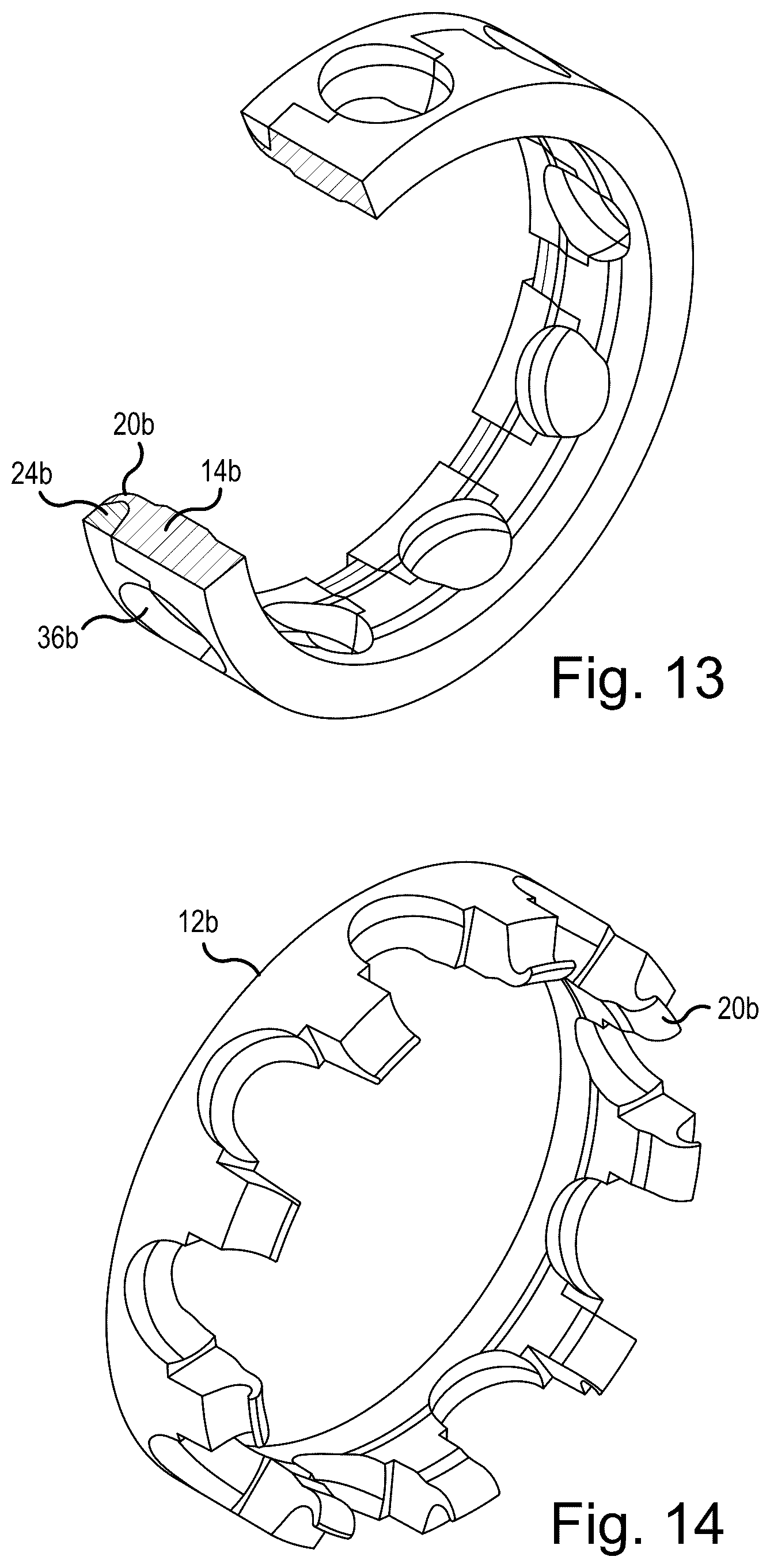 Patent US12305707 Figure 6 – Rolling-element bearing cage, rolling-element bearing, vehicle, and method for assembling a rolling-element bearing cage
