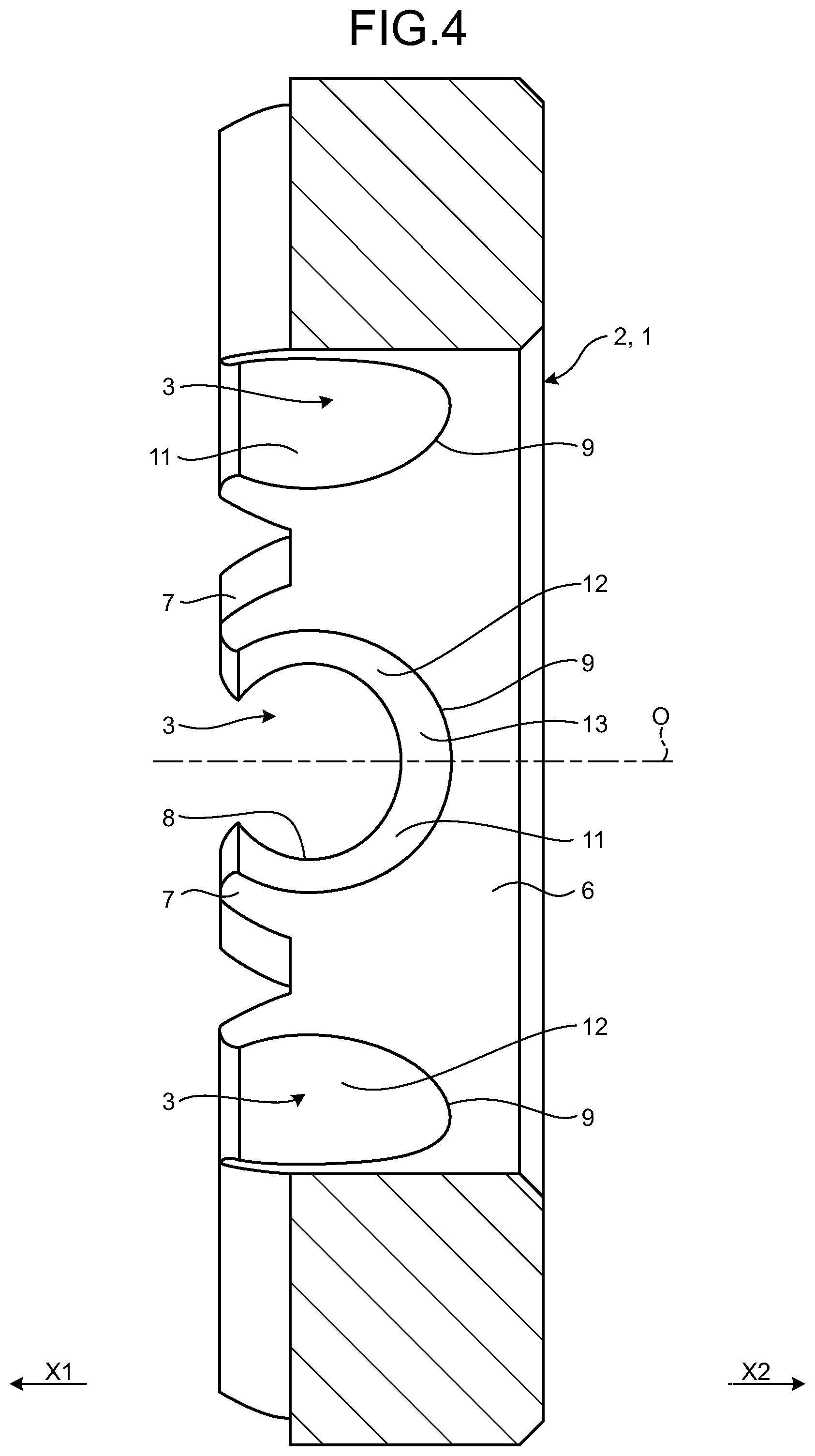 Patent US12305708 Figure 4 – Retainer
