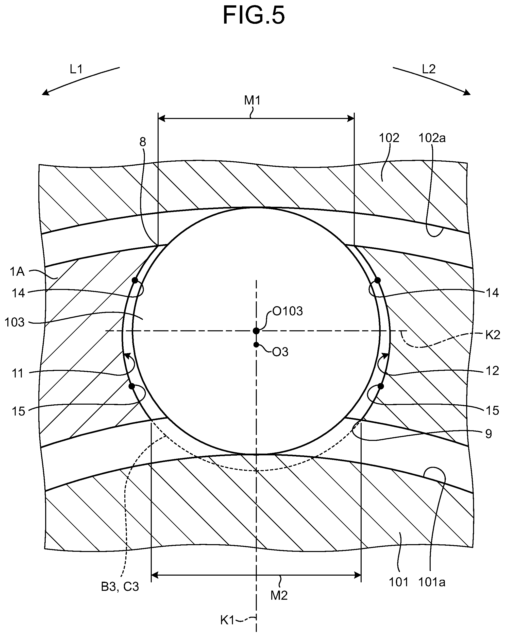 Patent US12305708 Figure 5 – Retainer