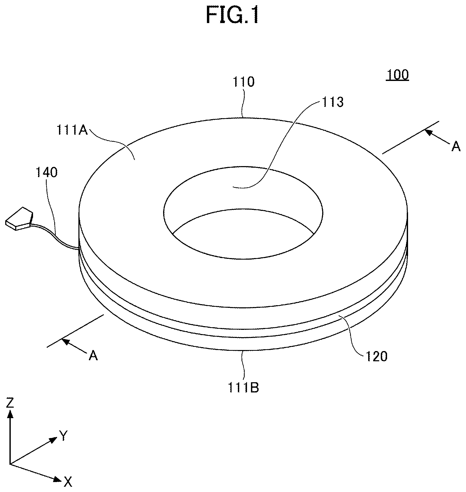 Patent US12305713 Figure 1 – Sensor module