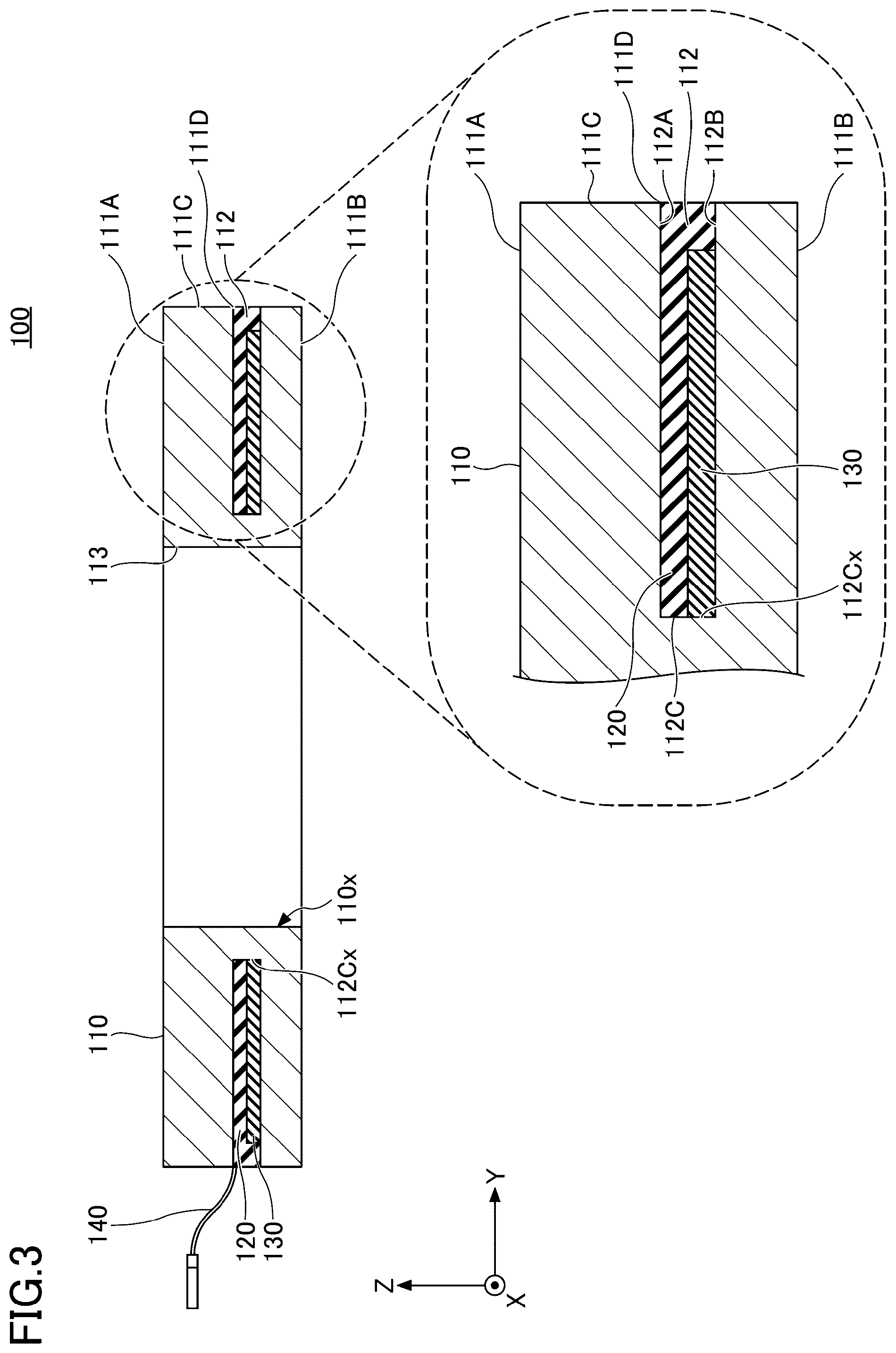 Patent US12305713 Figure 3 – Sensor module