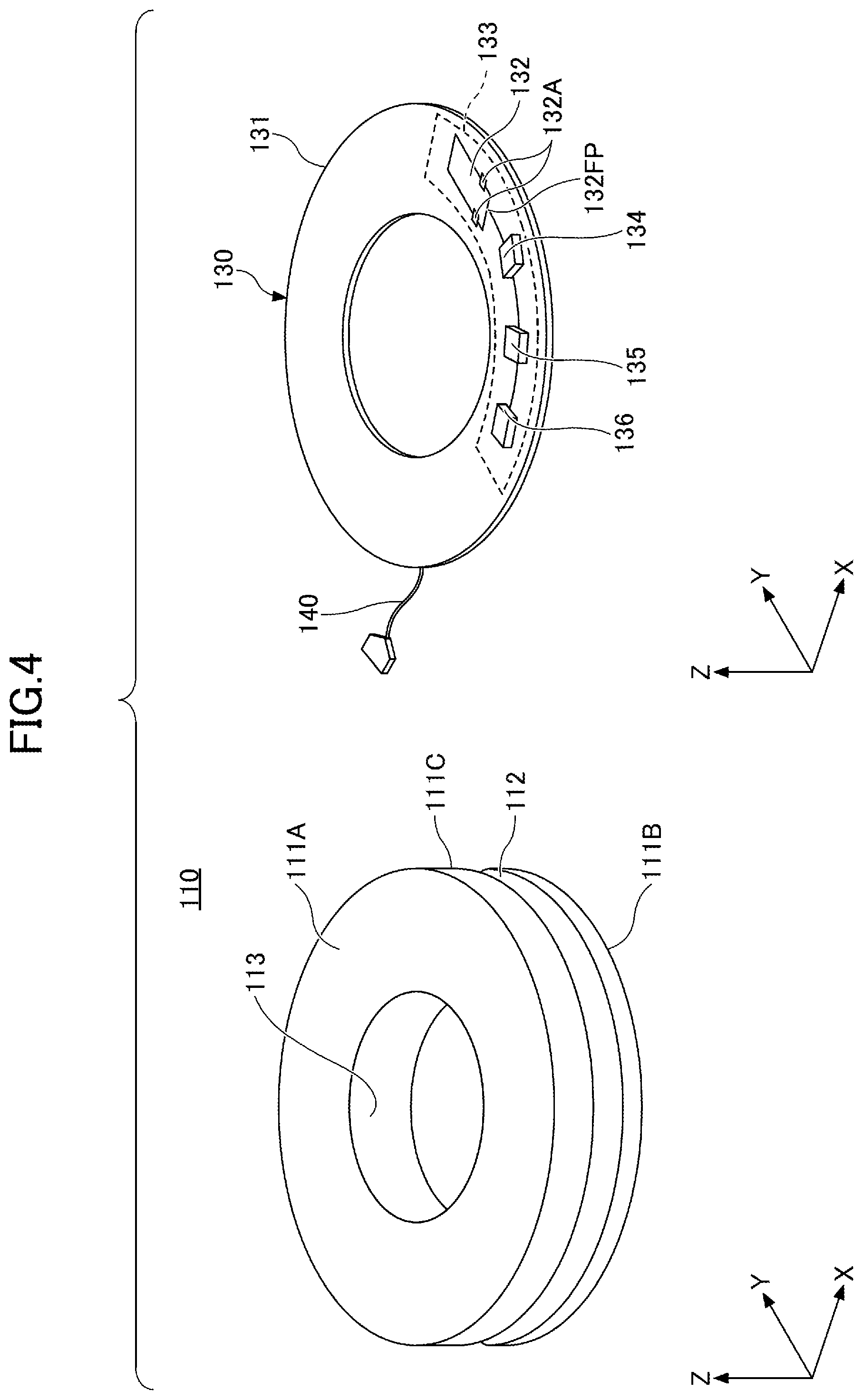 Patent US12305713 Figure 4 – Sensor module