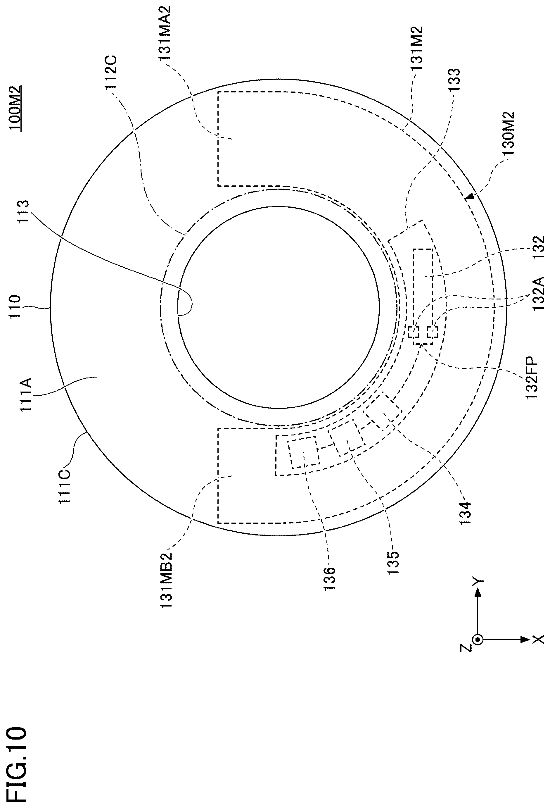 Patent US12305713 Figure 10 – Sensor module