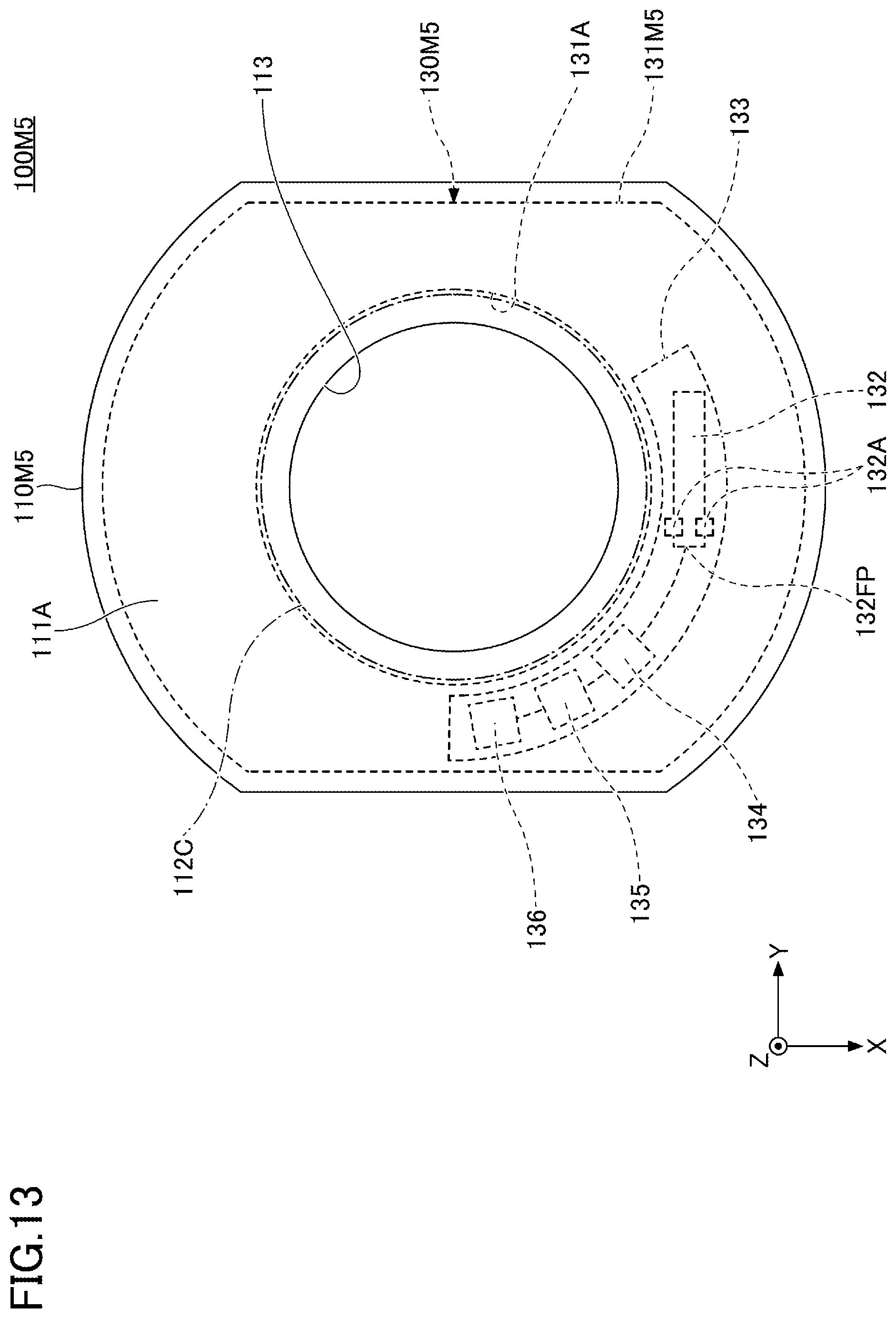 Patent US12305713 Figure 13 – Sensor module