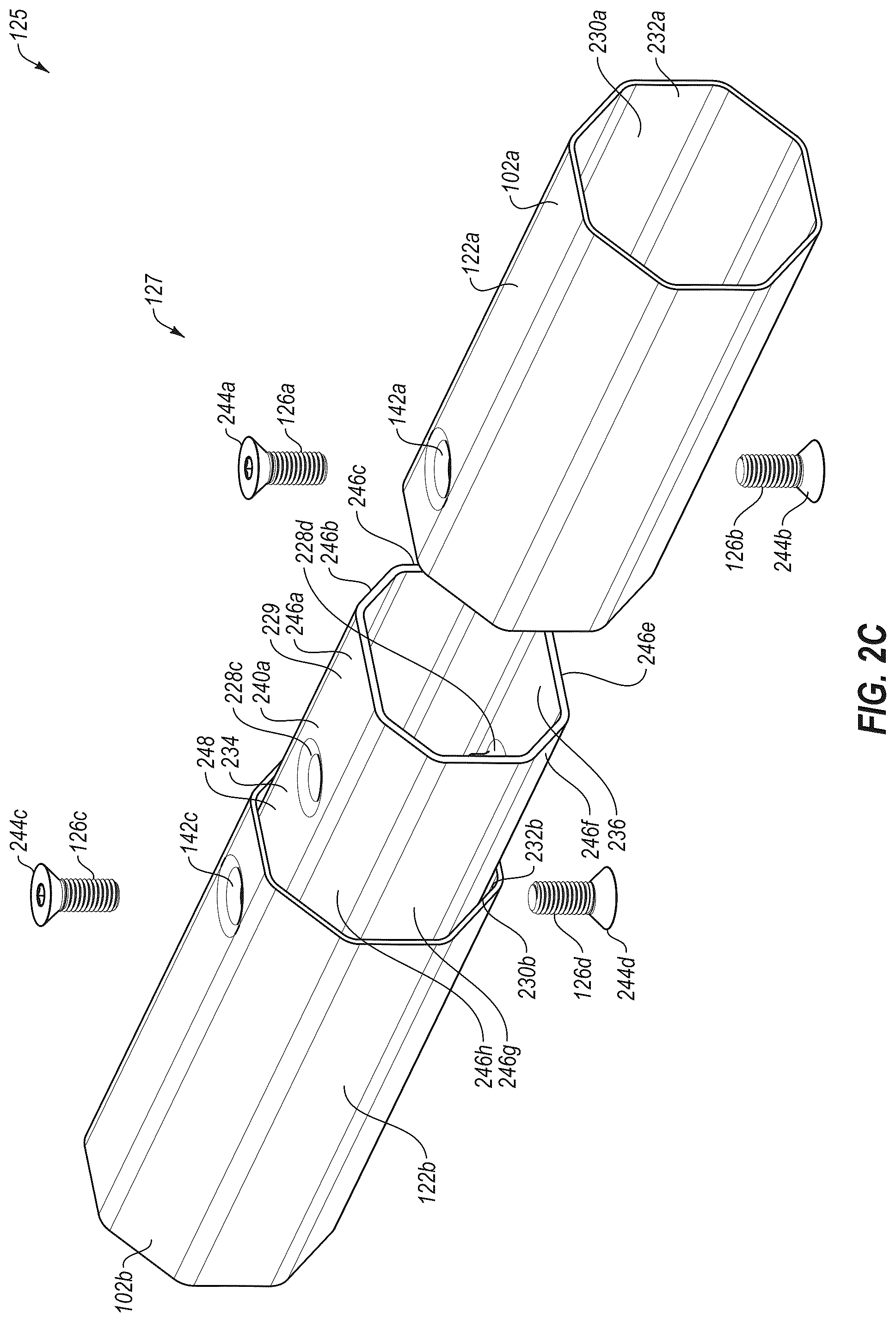 Patent US12305714 Figure 4 – Torque tube coupler
