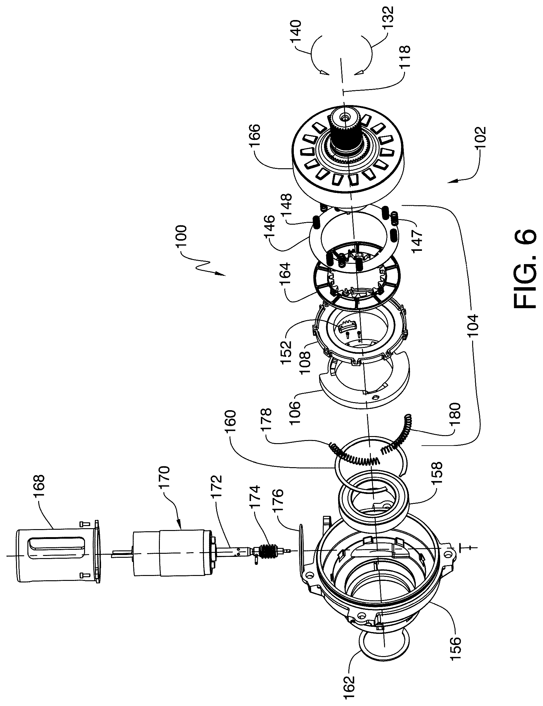 Patent US12305716 Figure 4 – Actuation mechanism