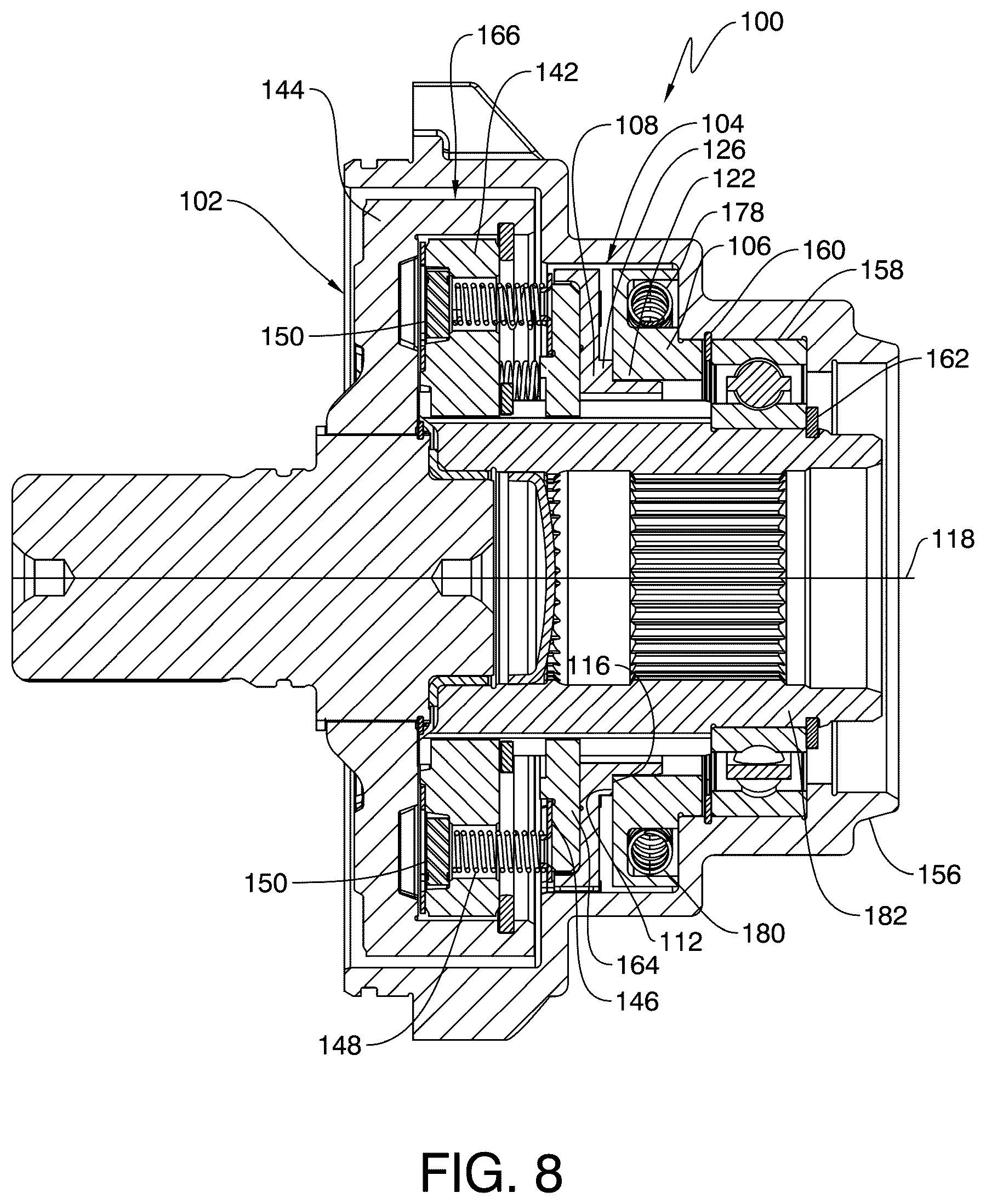 Patent US12305716 Figure 6 – Actuation mechanism