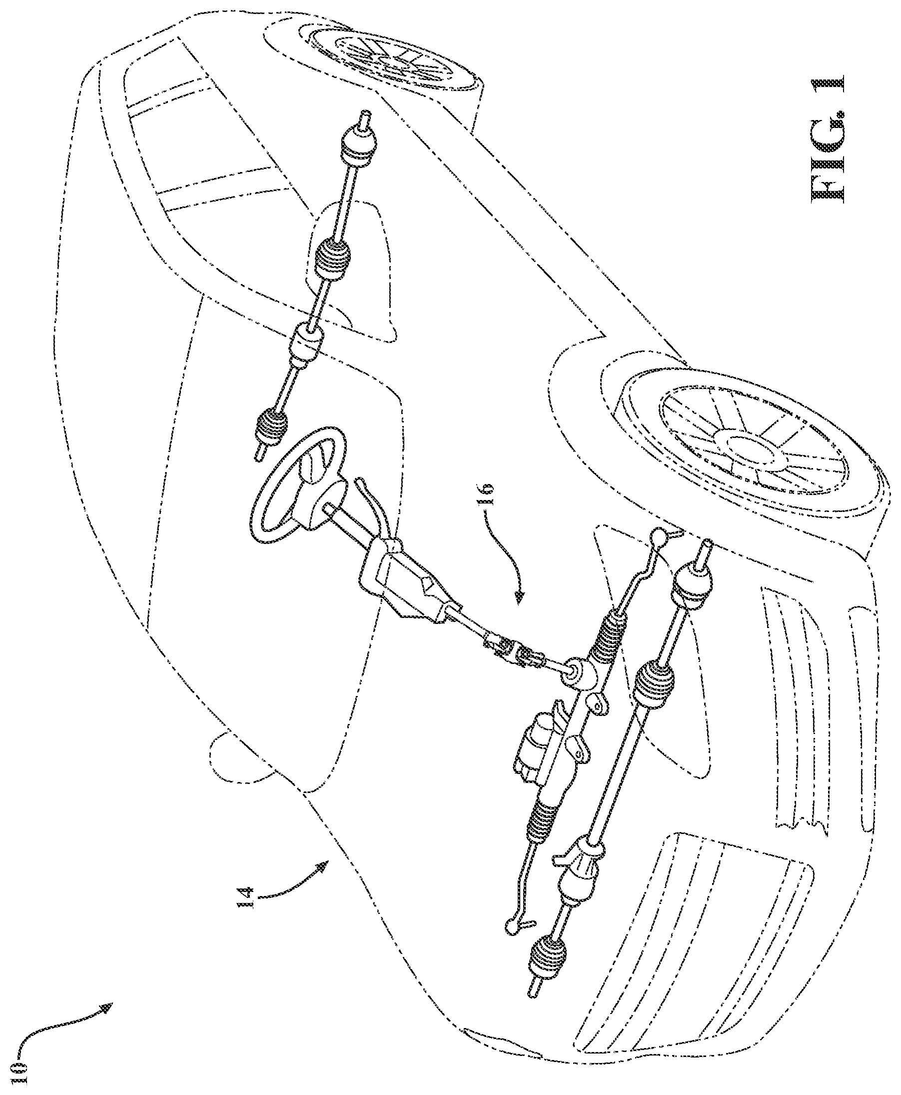 Patent US12305717 Figure 1 – Double cardan constant velocity adjustable joint