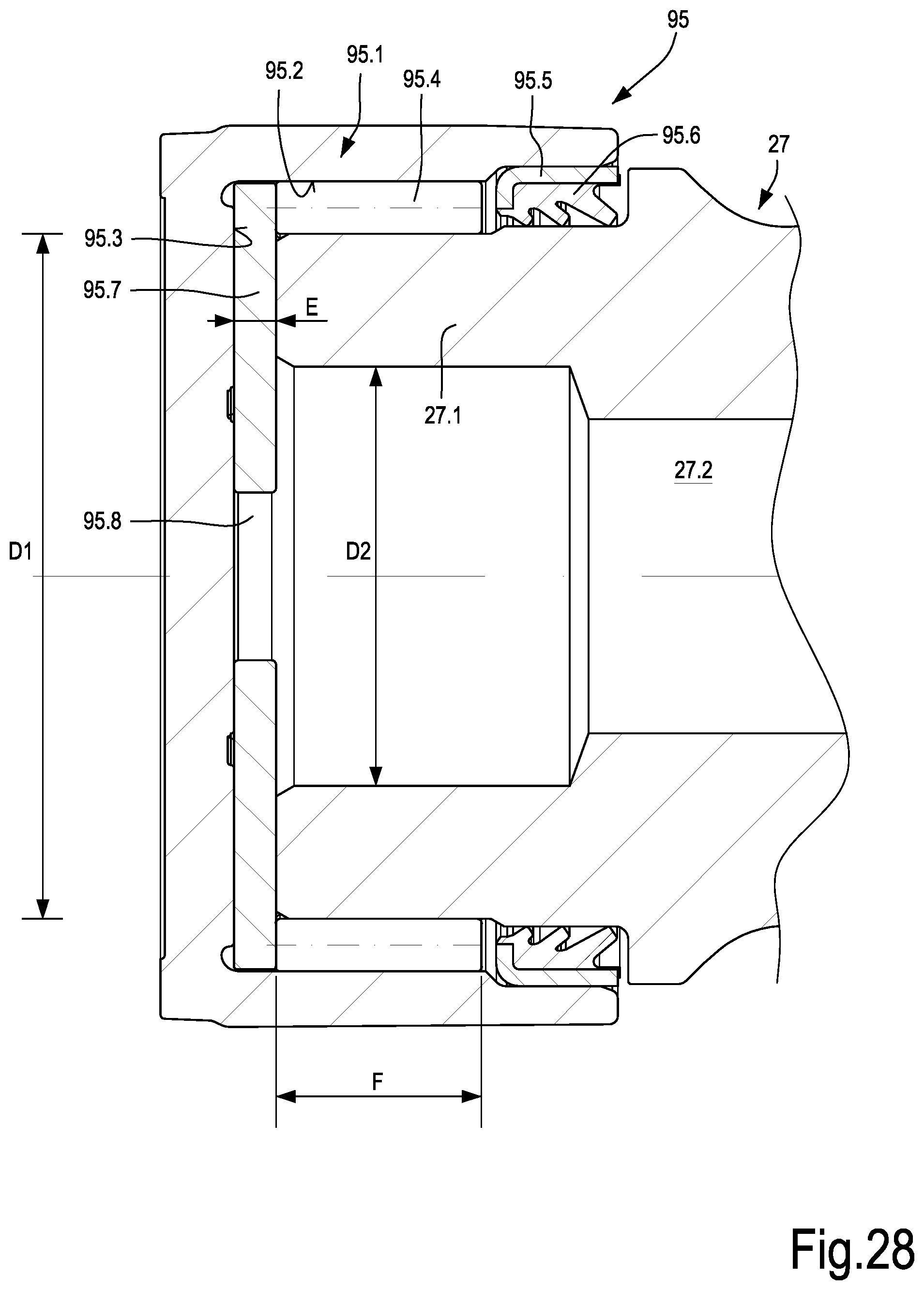 Patent US12305718 Figure 16 – Universal joint with improved stiffness