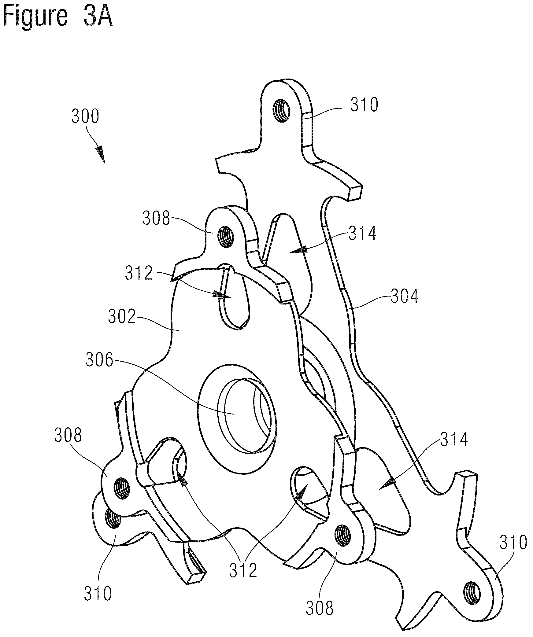 Patent US12305720 Figure 3 – Coupling members that join first and second rotary members