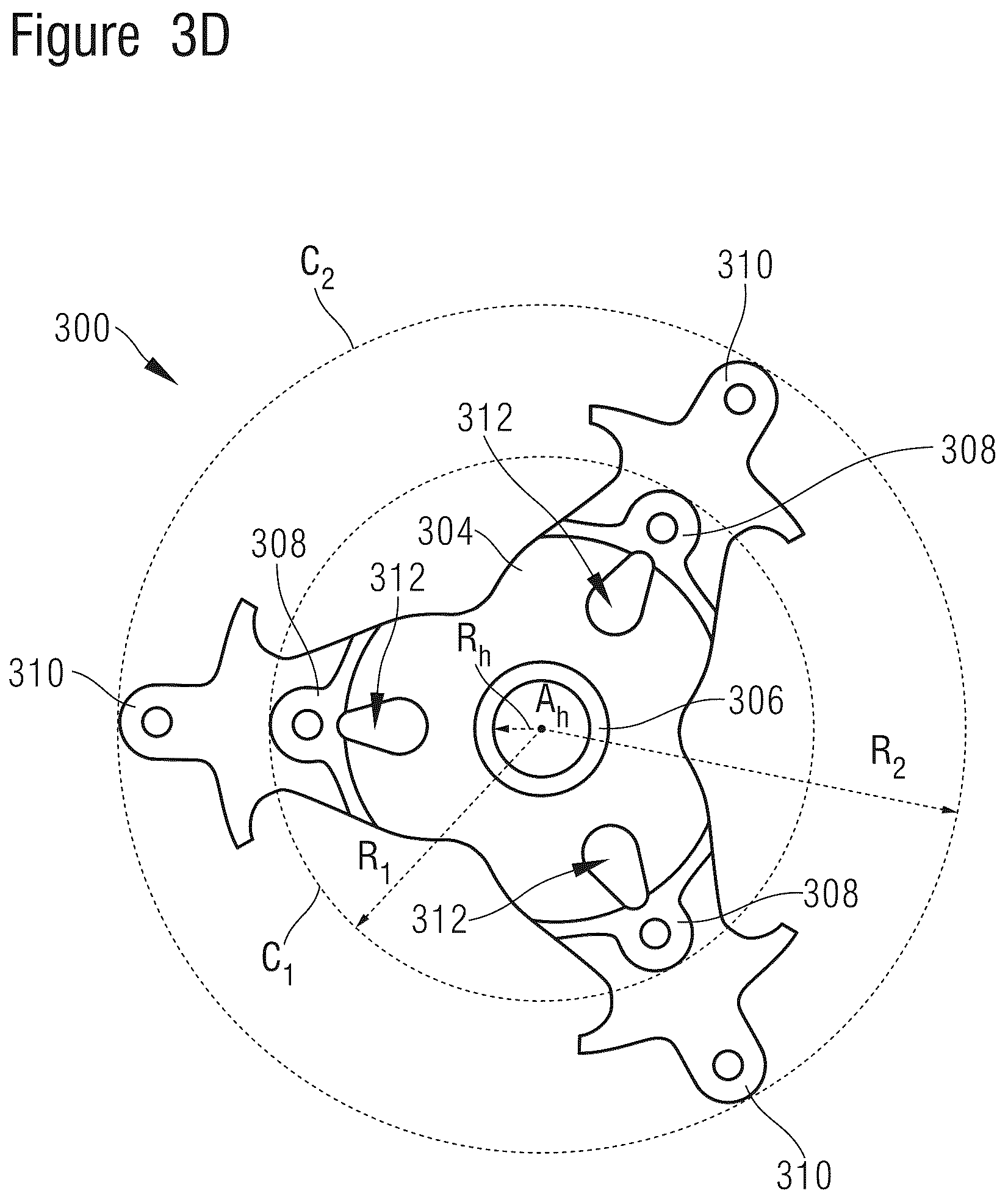 Patent US12305720 Figure 5 – Coupling members that join first and second rotary members