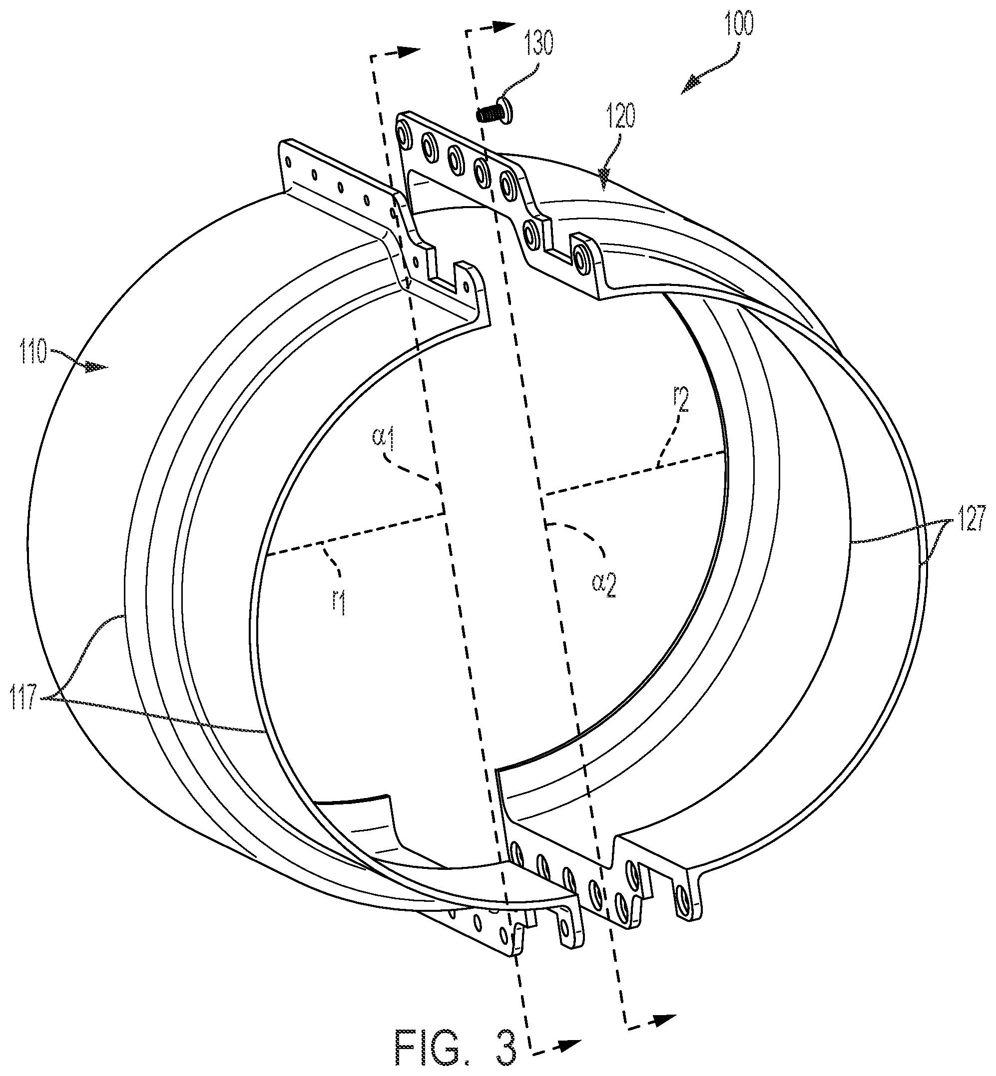 Patent US12305721 Figure 3 – Cover for a universal joint of a driveshaft