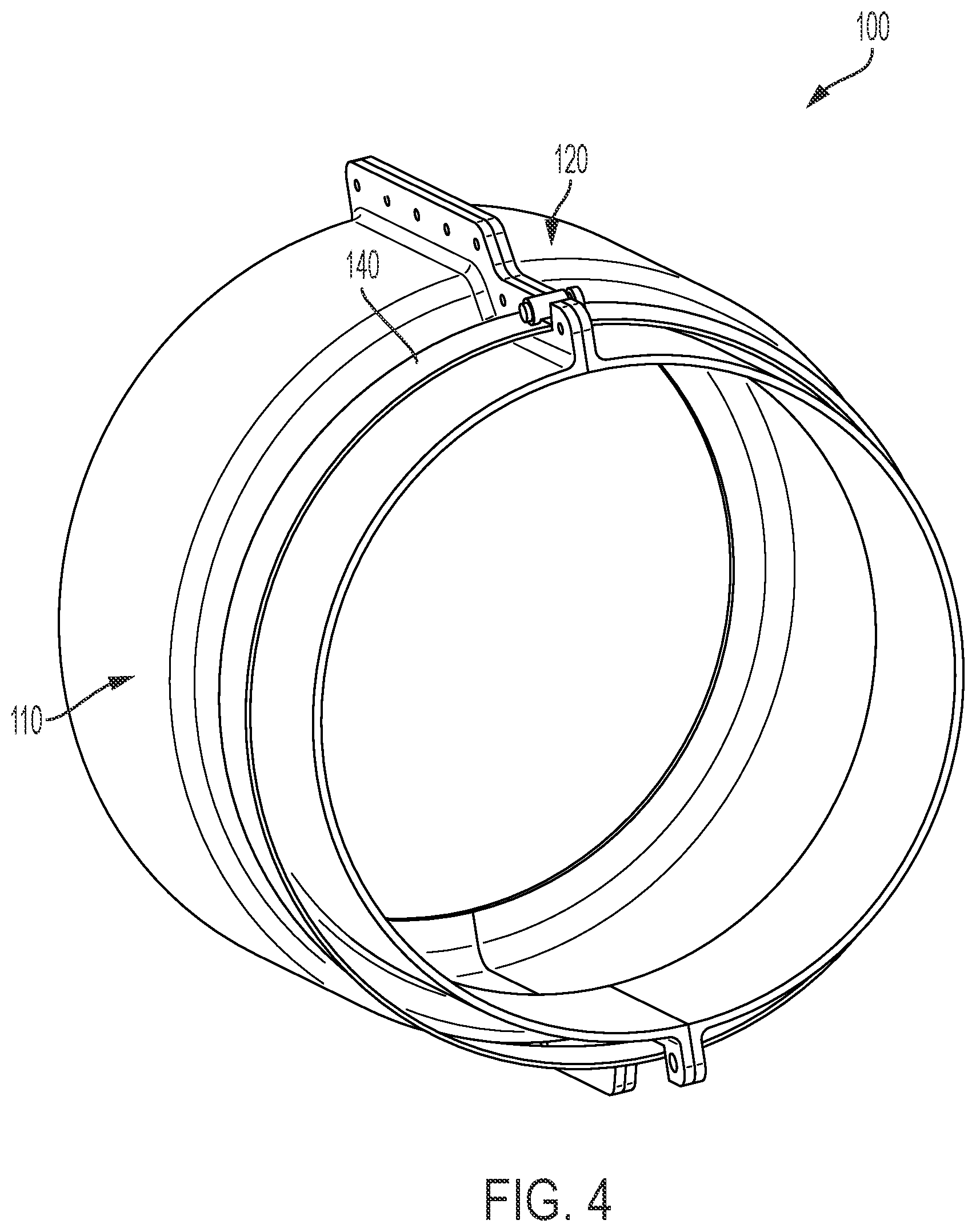 Patent US12305721 Figure 4 – Cover for a universal joint of a driveshaft