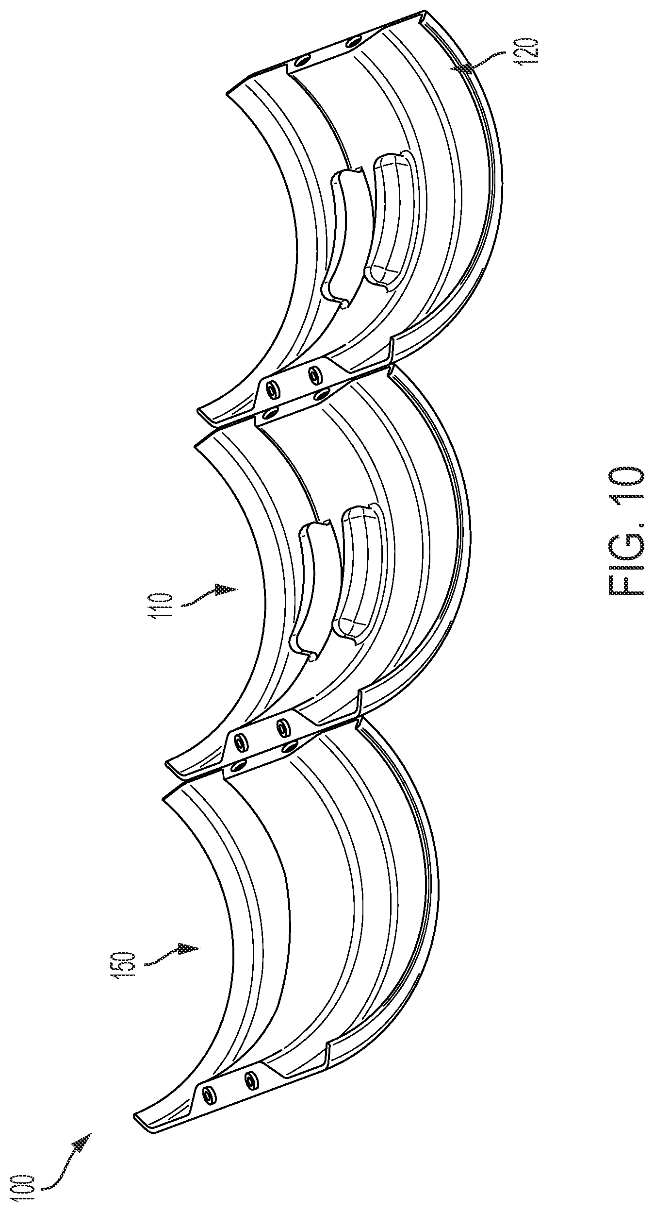 Patent US12305721 Figure 10 – Cover for a universal joint of a driveshaft