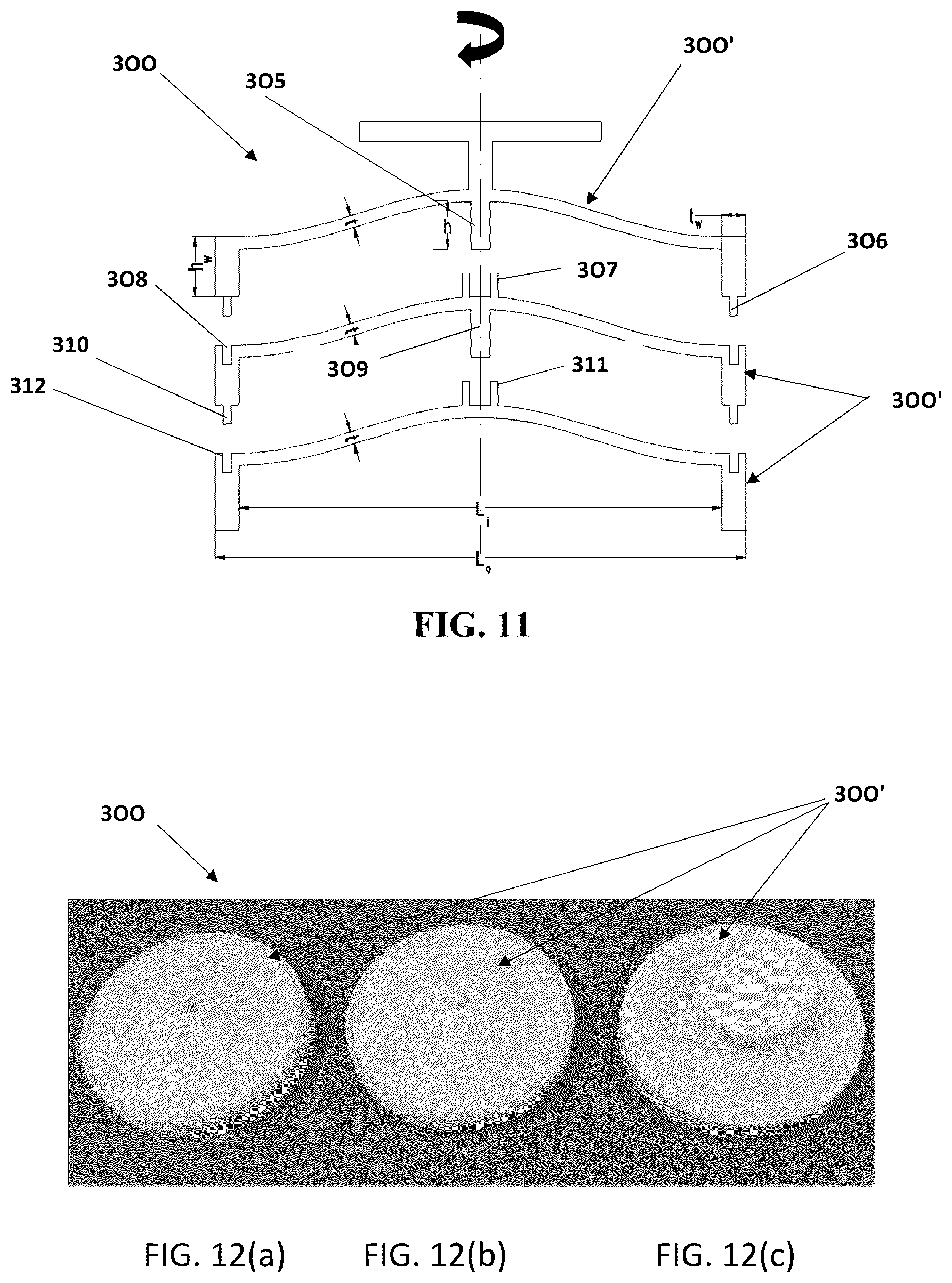 Patent US12305731 Figure 7 – Energy dissipation using negative stiffness shells