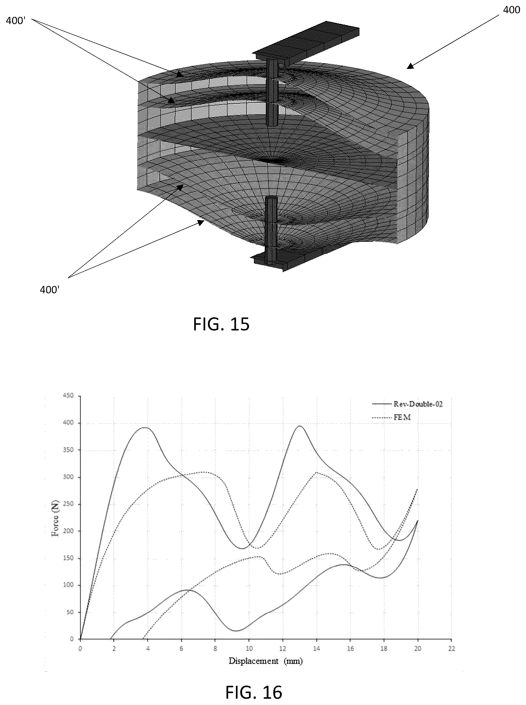 Patent US12305731 Figure 10 – Energy dissipation using negative stiffness shells