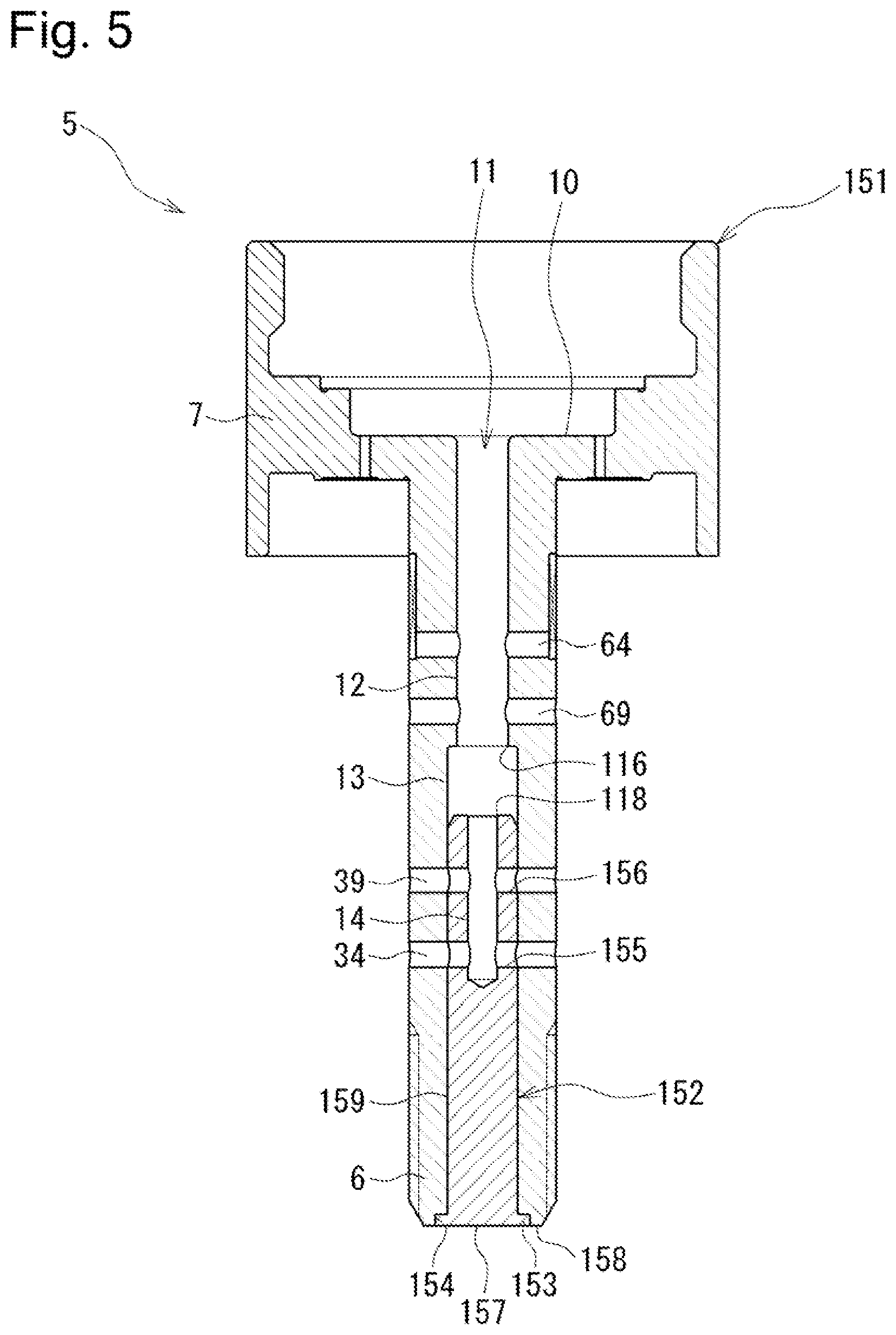 Patent US12305732 Figure 5 – Shock absorber