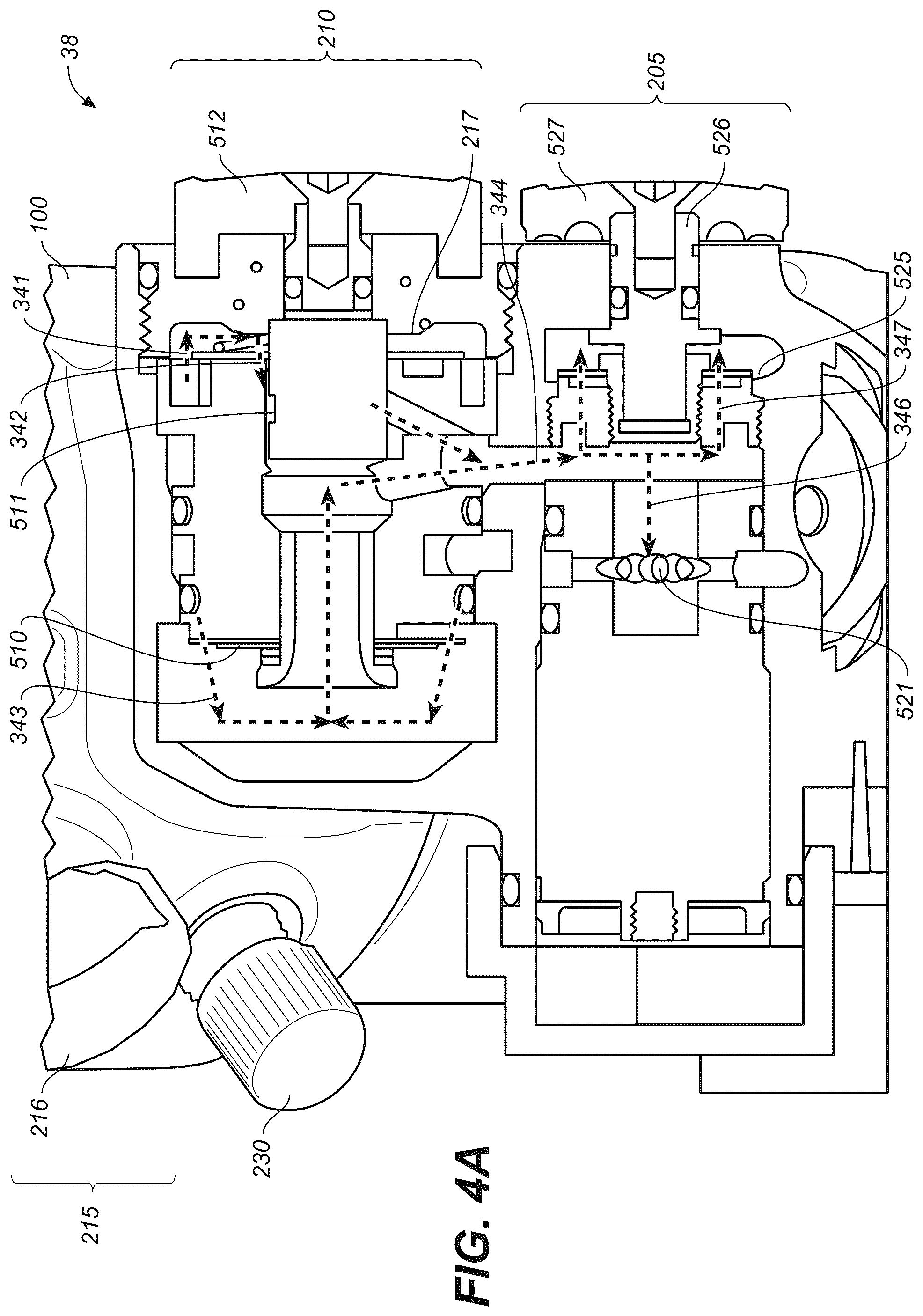 Patent US12305733 Figure 5 – Adjustable shock assembly