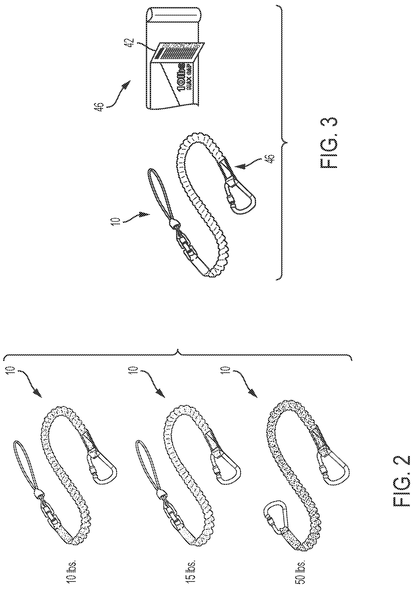 Patent US12305734 Figure 2 – Lanyard for a tool