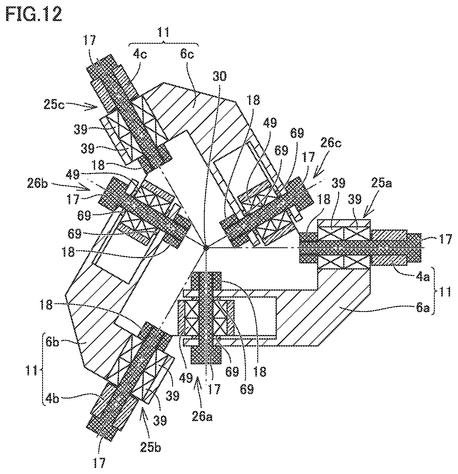 Patent US12305736 Figure 9 – Parallel link mechanism and link actuation device