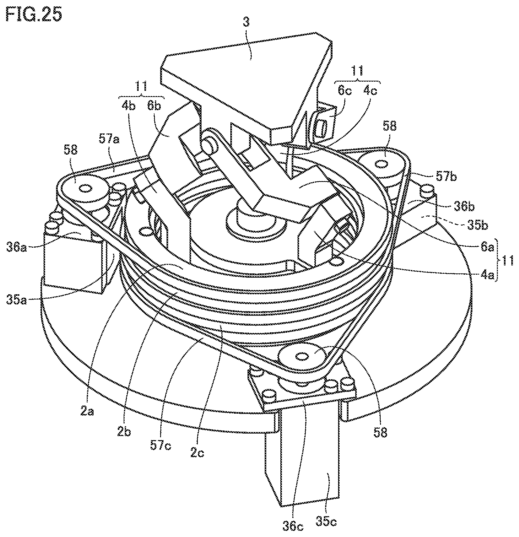 Patent US12305736 Figure 20 – Parallel link mechanism and link actuation device
