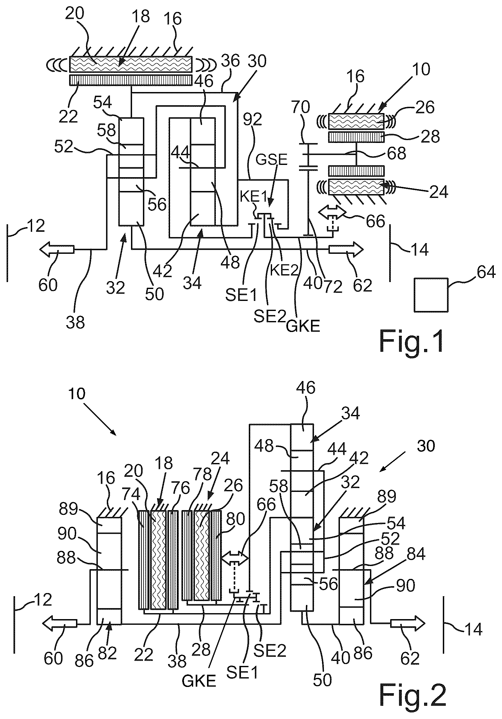 Patent US12305738 Figure 1 – Electric drive unit for a motor vehicle