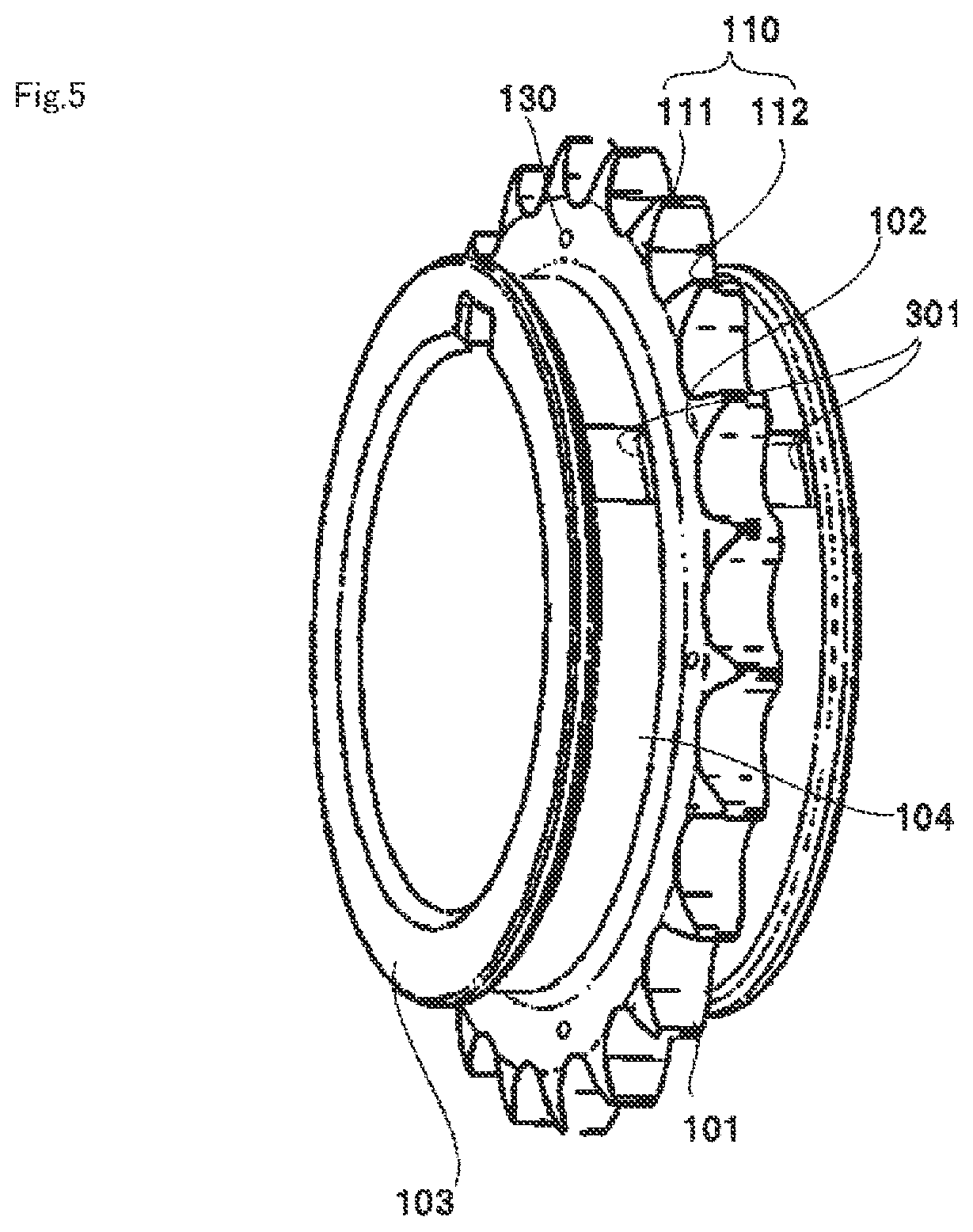 Patent US12305741 Figure 5 – Sprocket