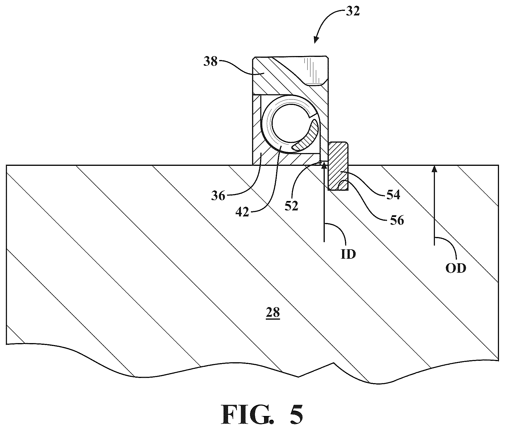 Patent US12305742 Figure 4 – Gear rattle mitigation assembly