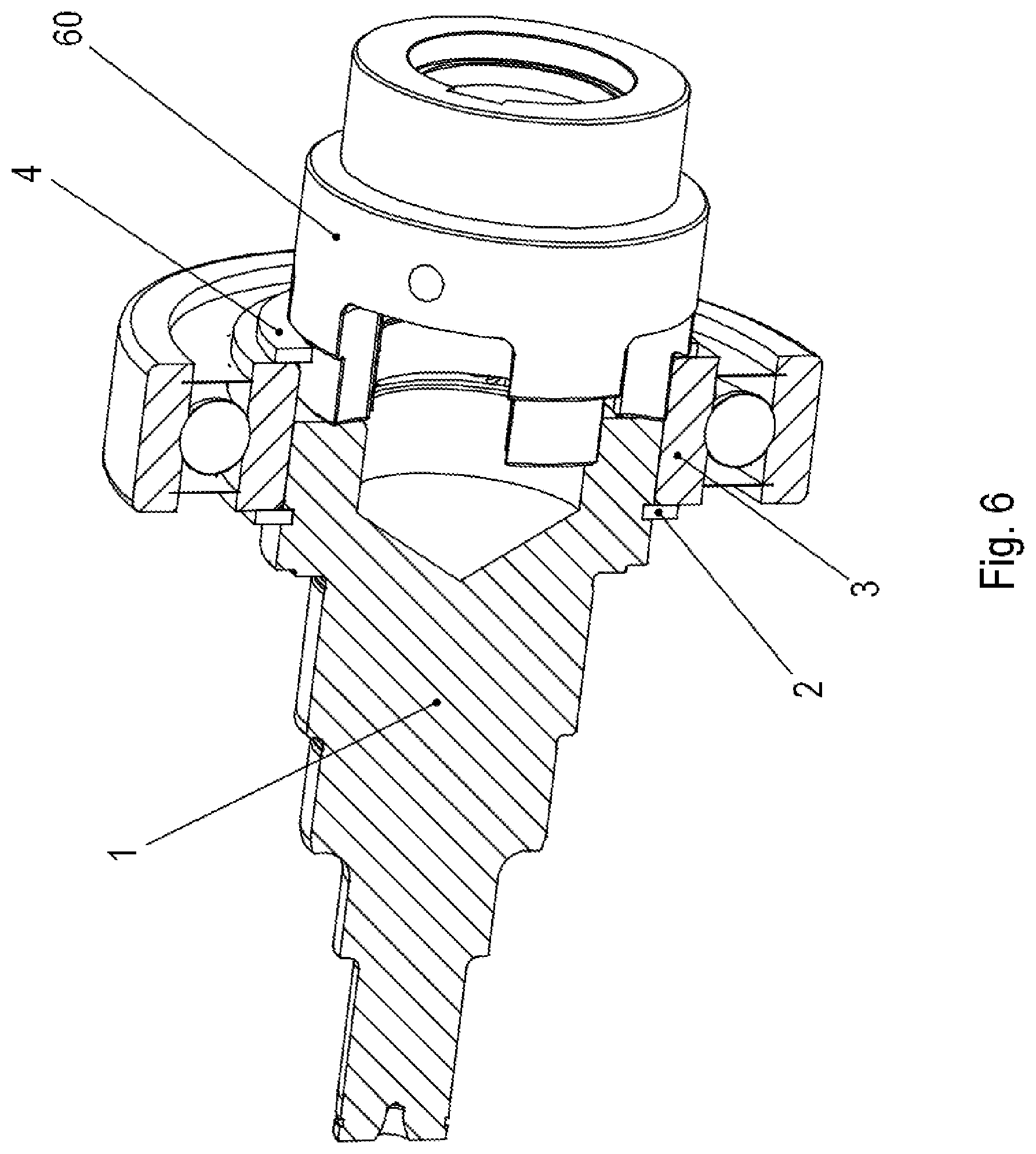 Patent US12305744 Figure 6 – Adapter series for geared motors, and method for producing an adapter