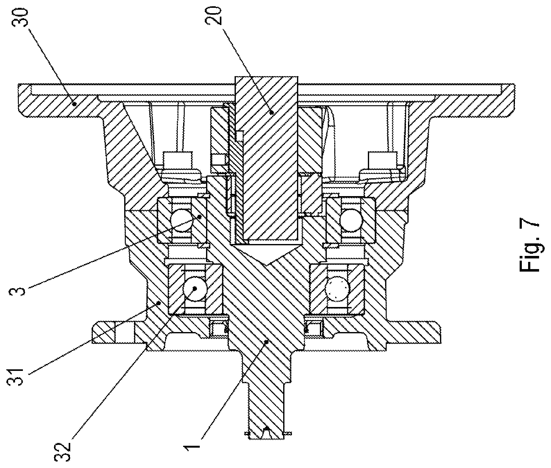 Patent US12305744 Figure 7 – Adapter series for geared motors, and method for producing an adapter