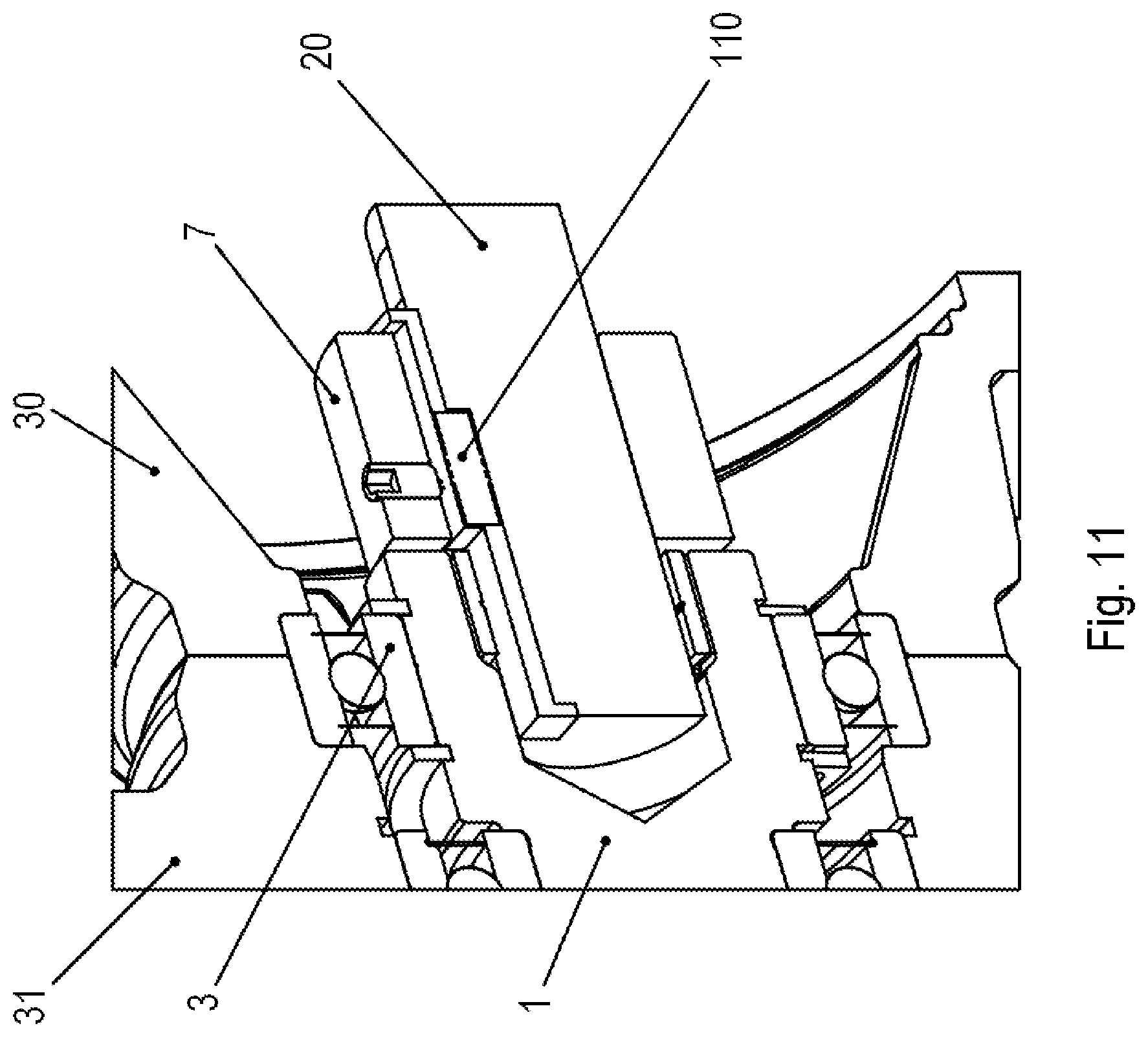 Patent US12305744 Figure 11 – Adapter series for geared motors, and method for producing an adapter