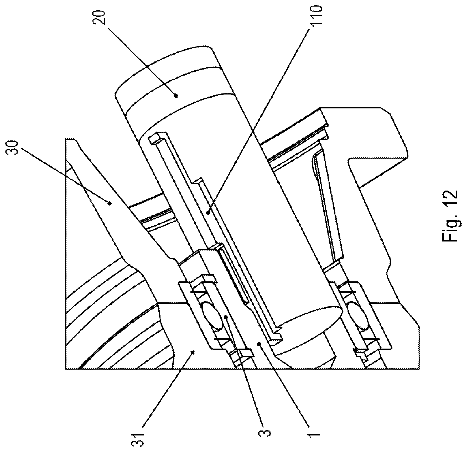 Patent US12305744 Figure 12 – Adapter series for geared motors, and method for producing an adapter