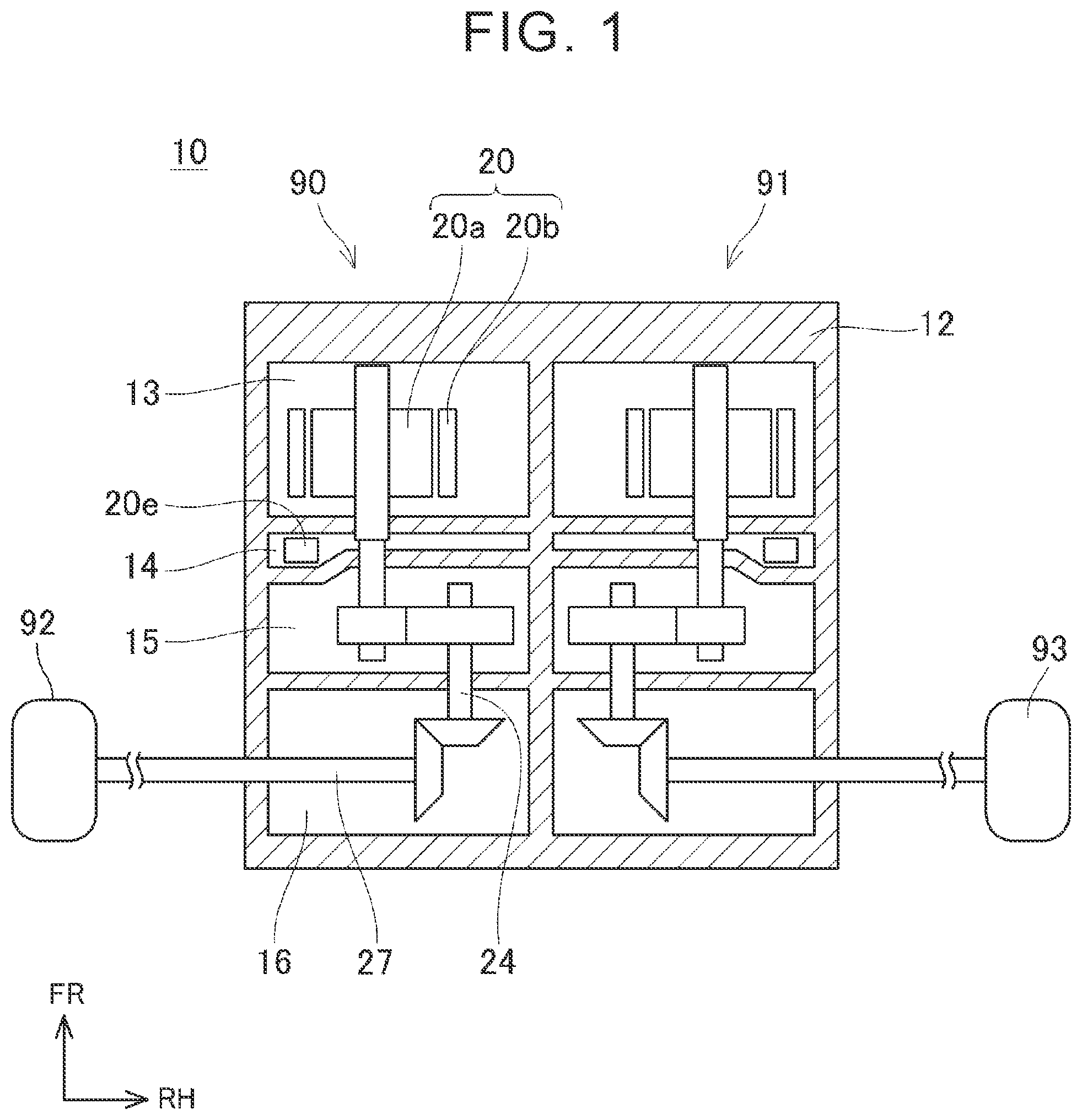 Patent US12305745 Figure 1 – Drive device