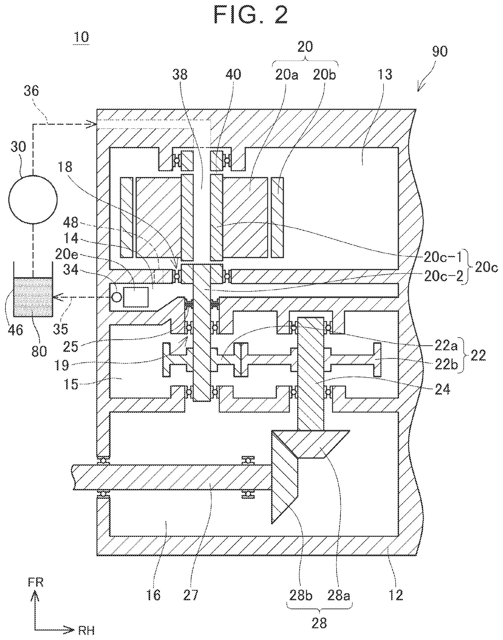 Patent US12305745 Figure 2 – Drive device