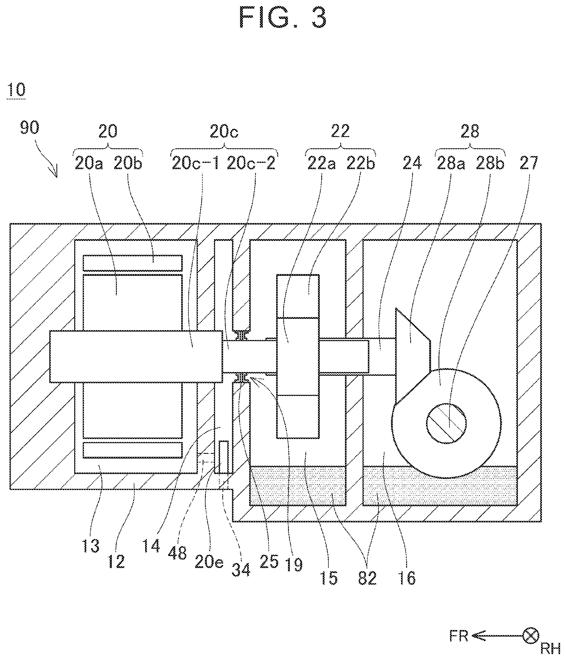 Patent US12305745 Figure 3 – Drive device