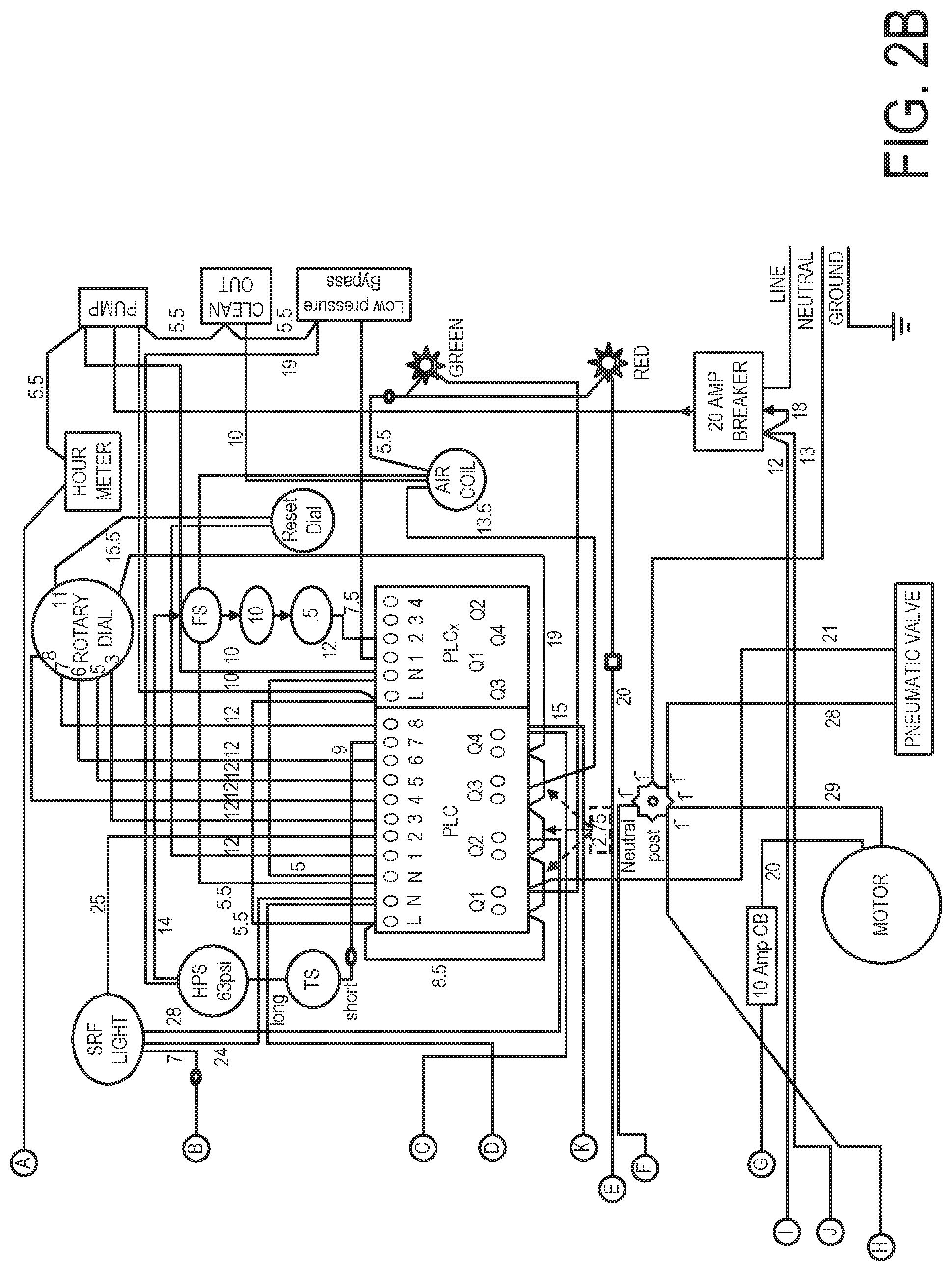 Patent US12305746 Figure 3 – Method and apparatus for flushing contaminants from a container of fluids